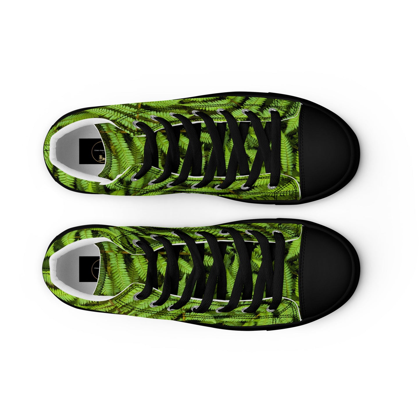 Men’s high top canvas shoes