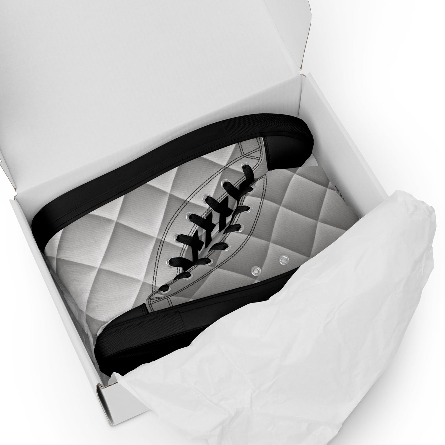 Men’s high top canvas shoes