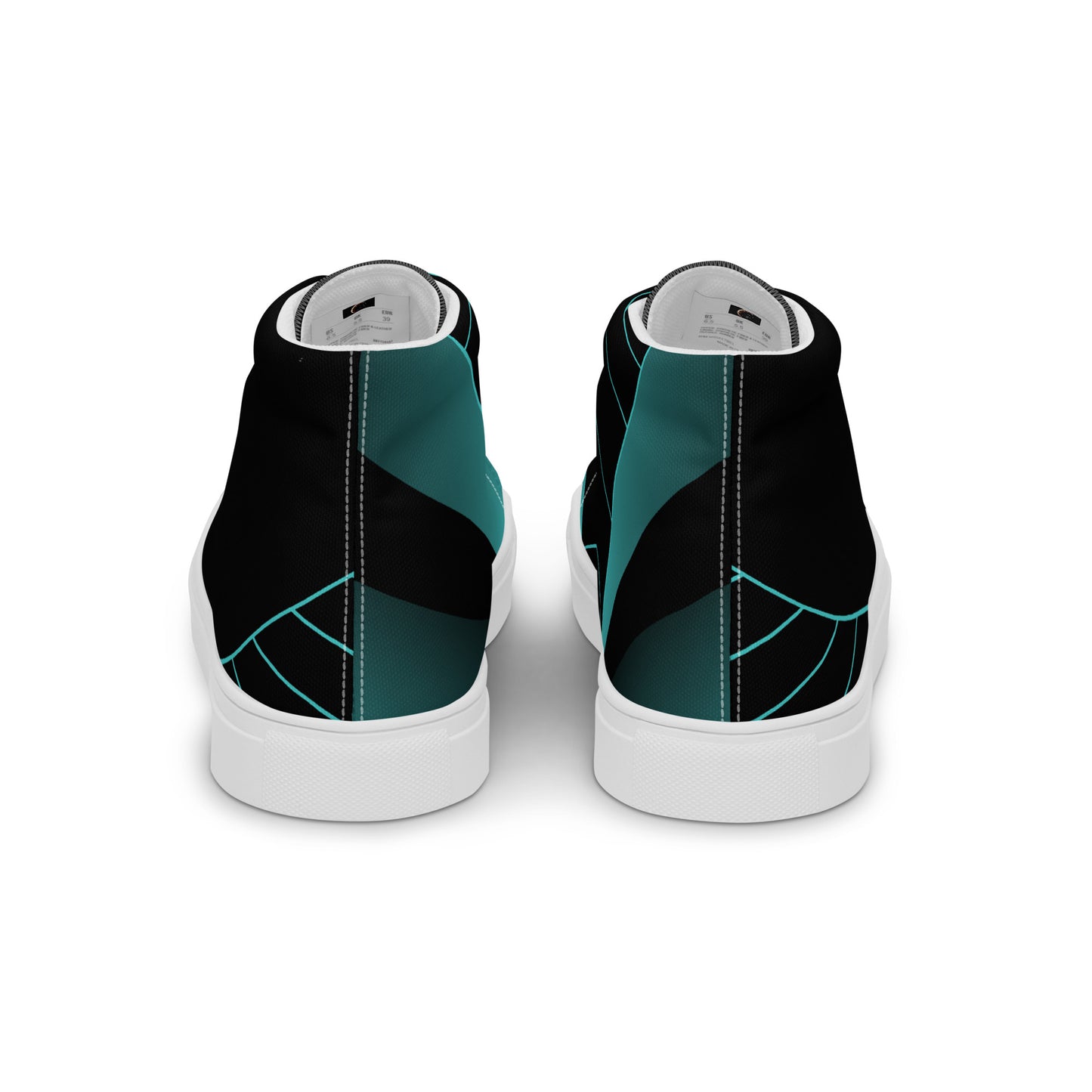 Men’s high top canvas shoes