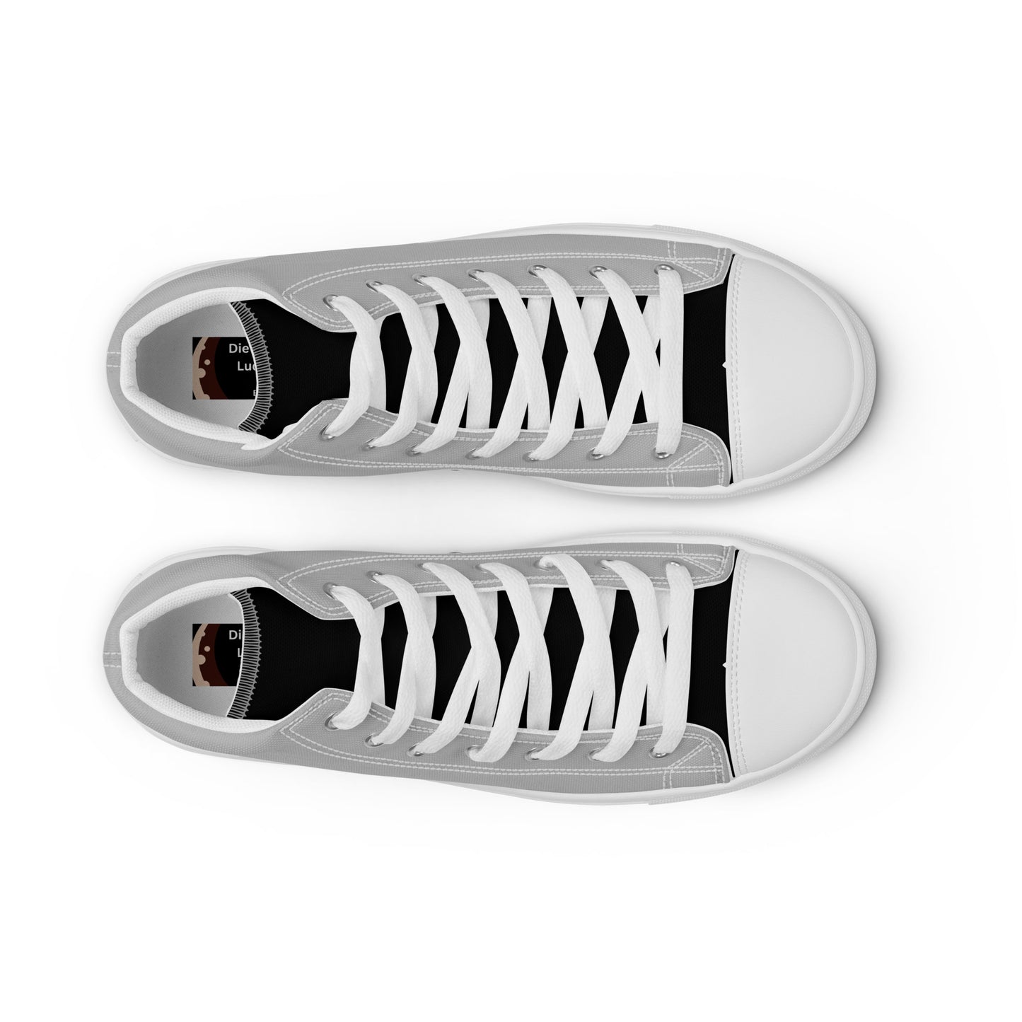 Men’s high top canvas shoes