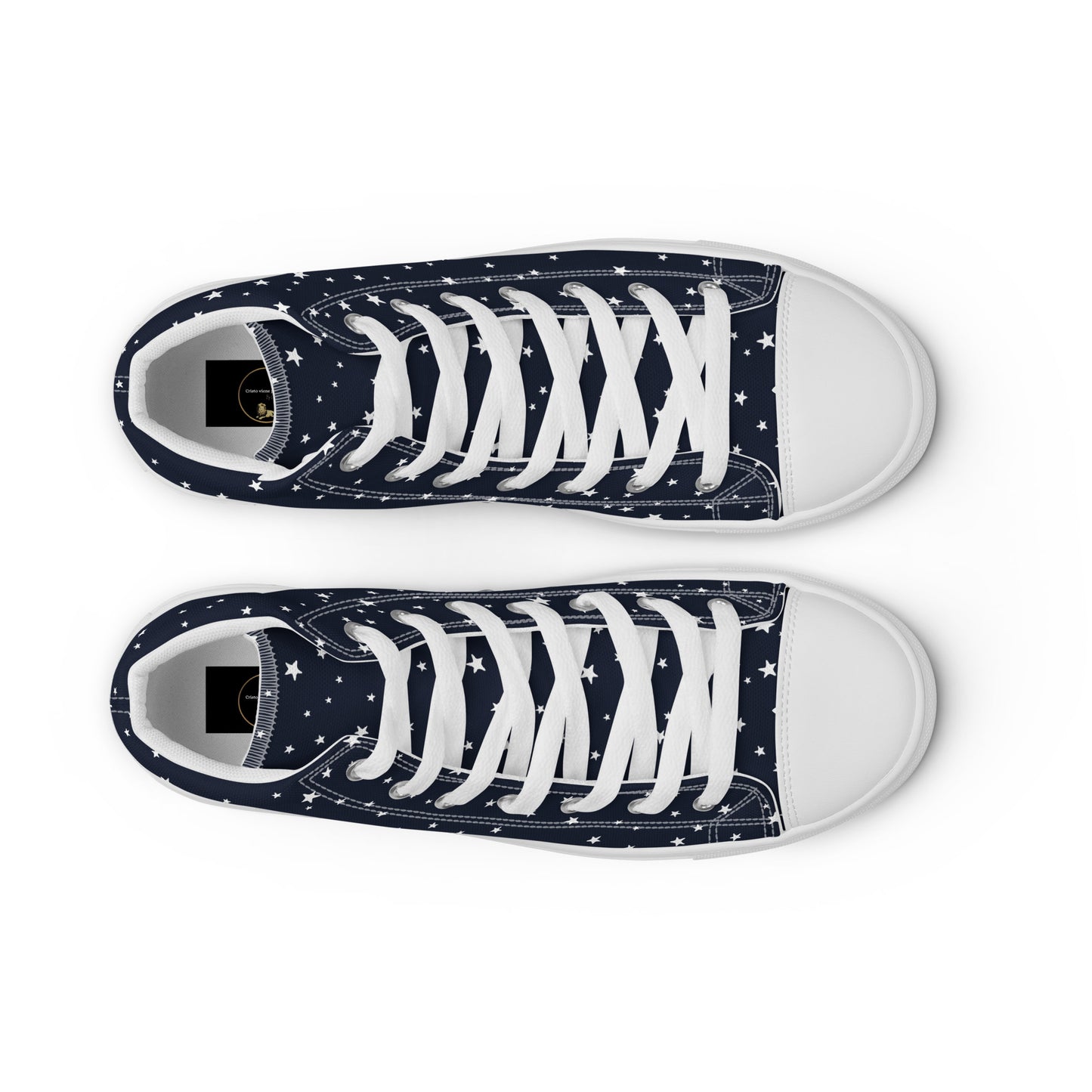 Men’s high top canvas shoes