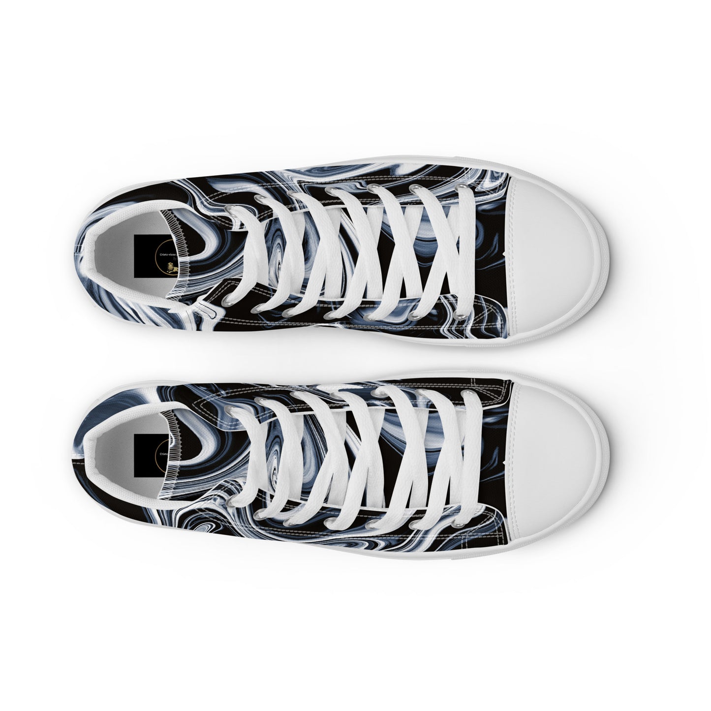Men’s high top canvas shoes