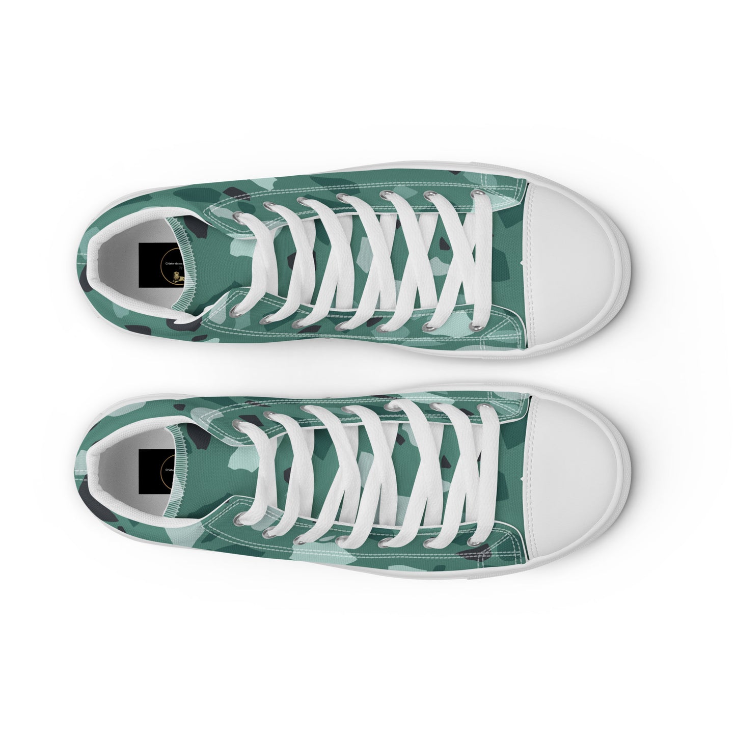 Men’s high top canvas shoes