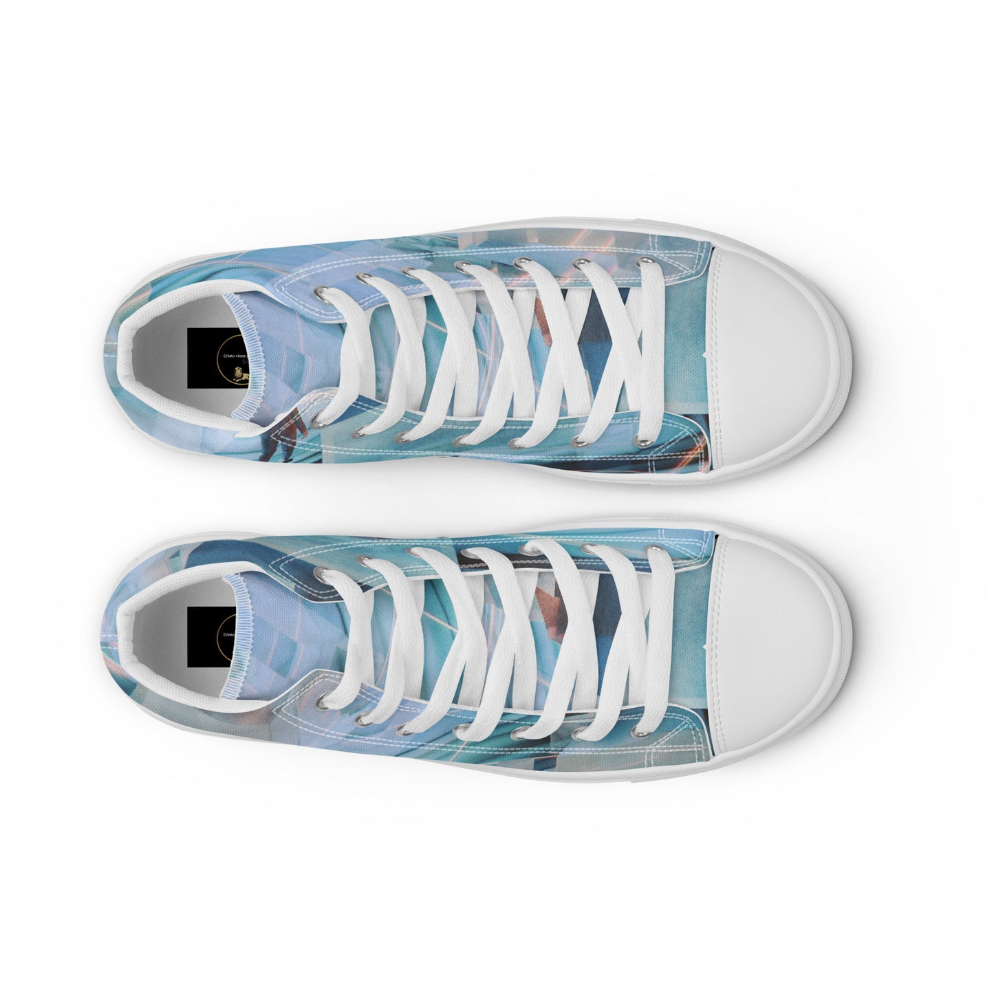 Men’s high top canvas shoes