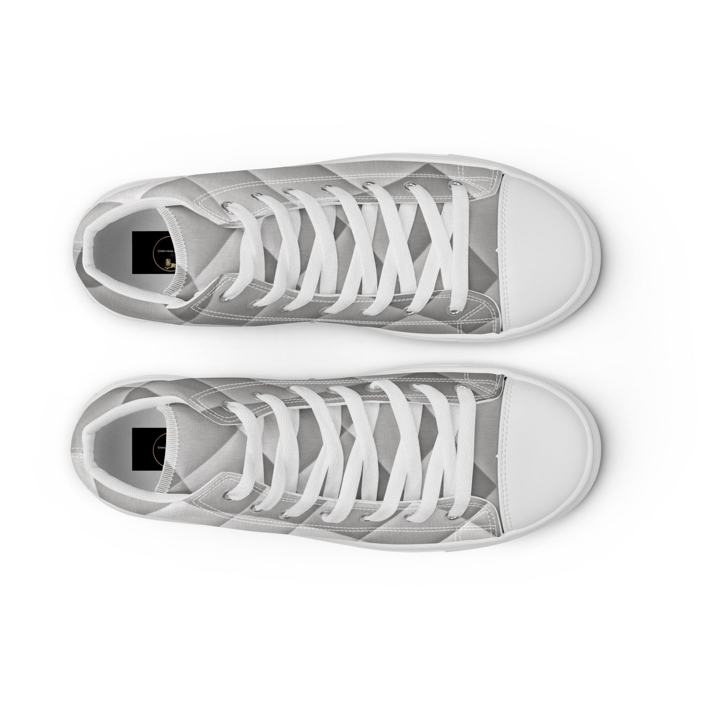 Men’s high top canvas shoes