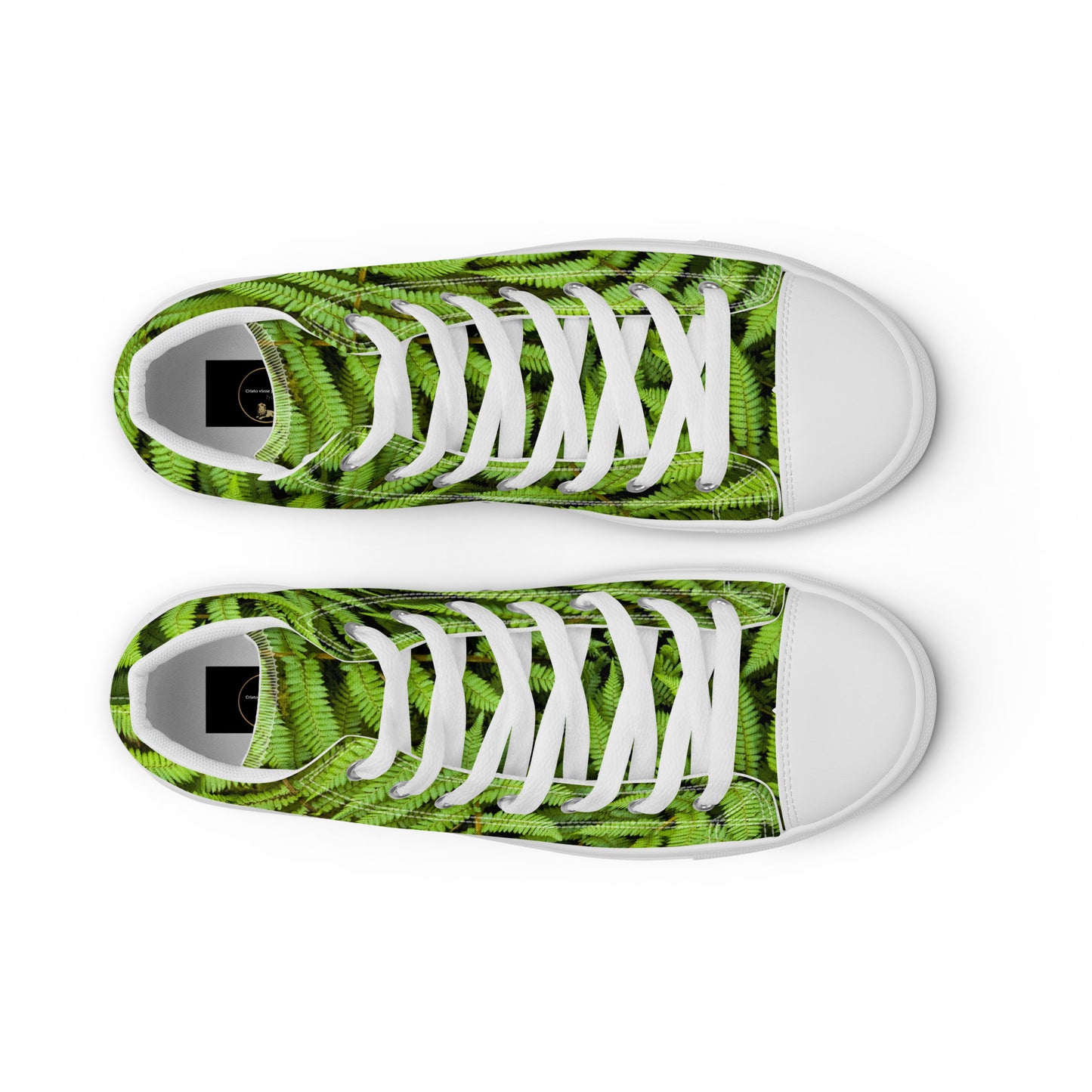 Men’s high top canvas shoes