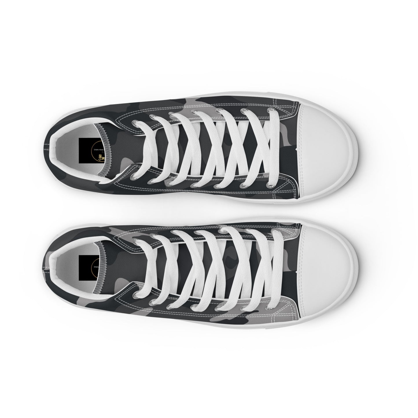 Men’s high top canvas shoes