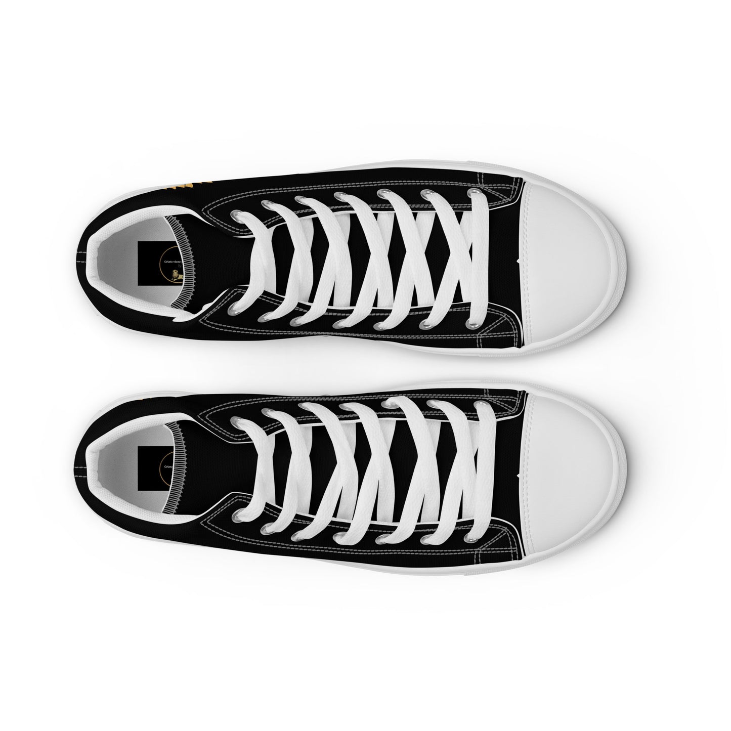 Men’s high top canvas shoes