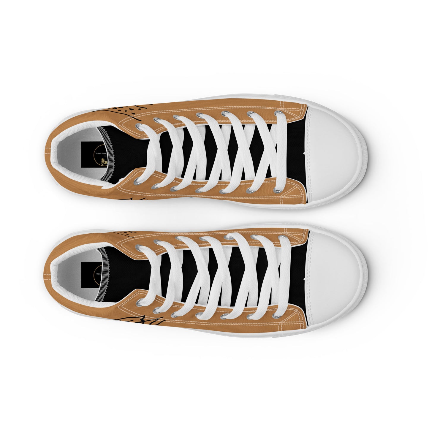 Men’s high top canvas shoes
