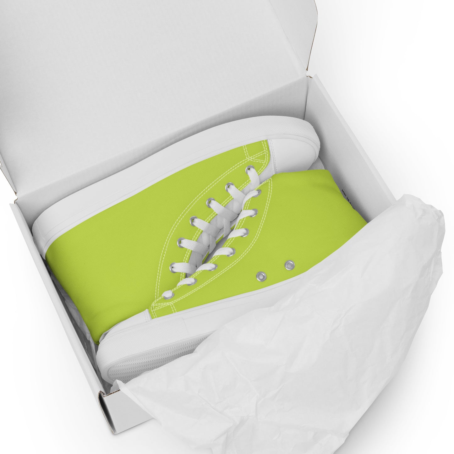 Men’s high top canvas shoes