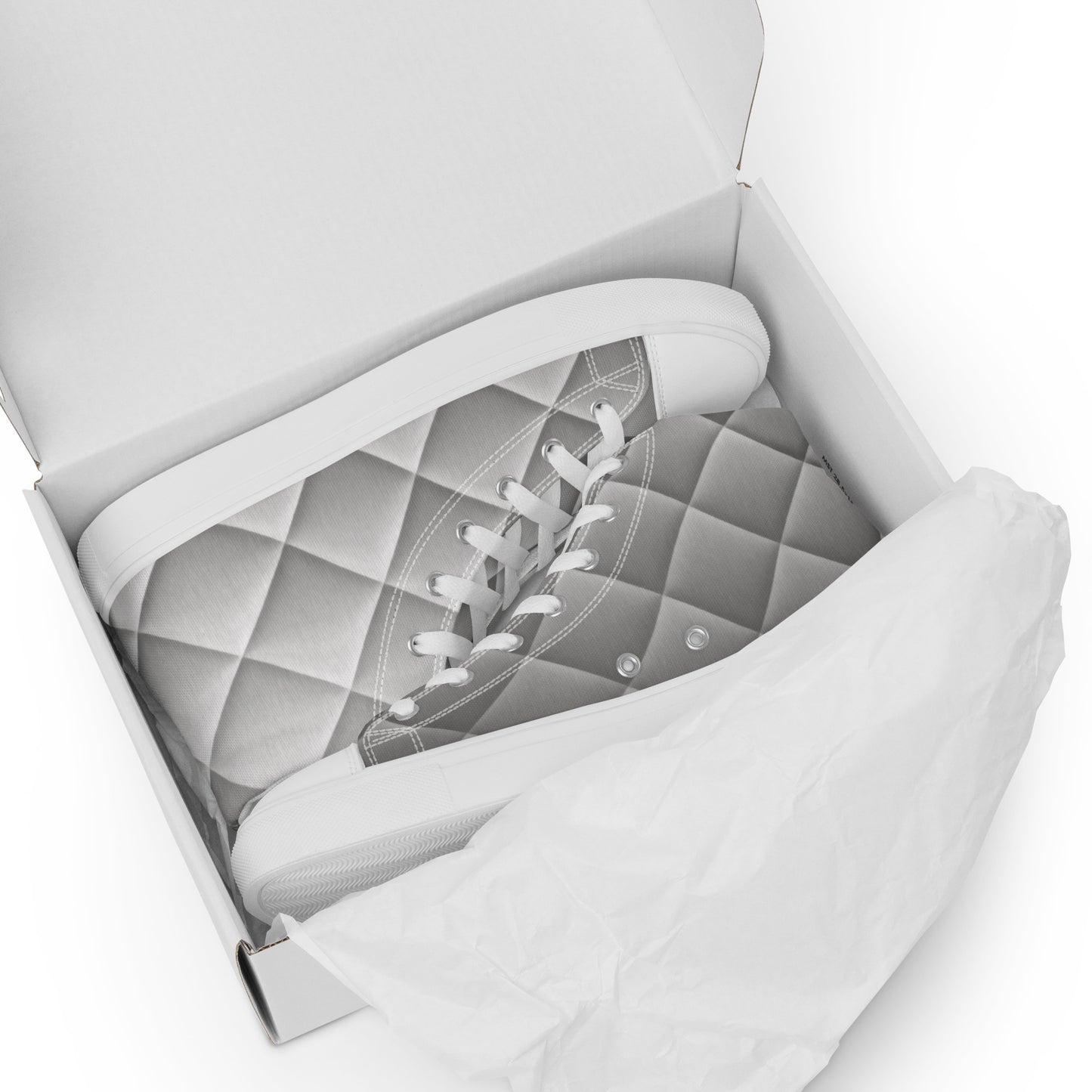 Men’s high top canvas shoes