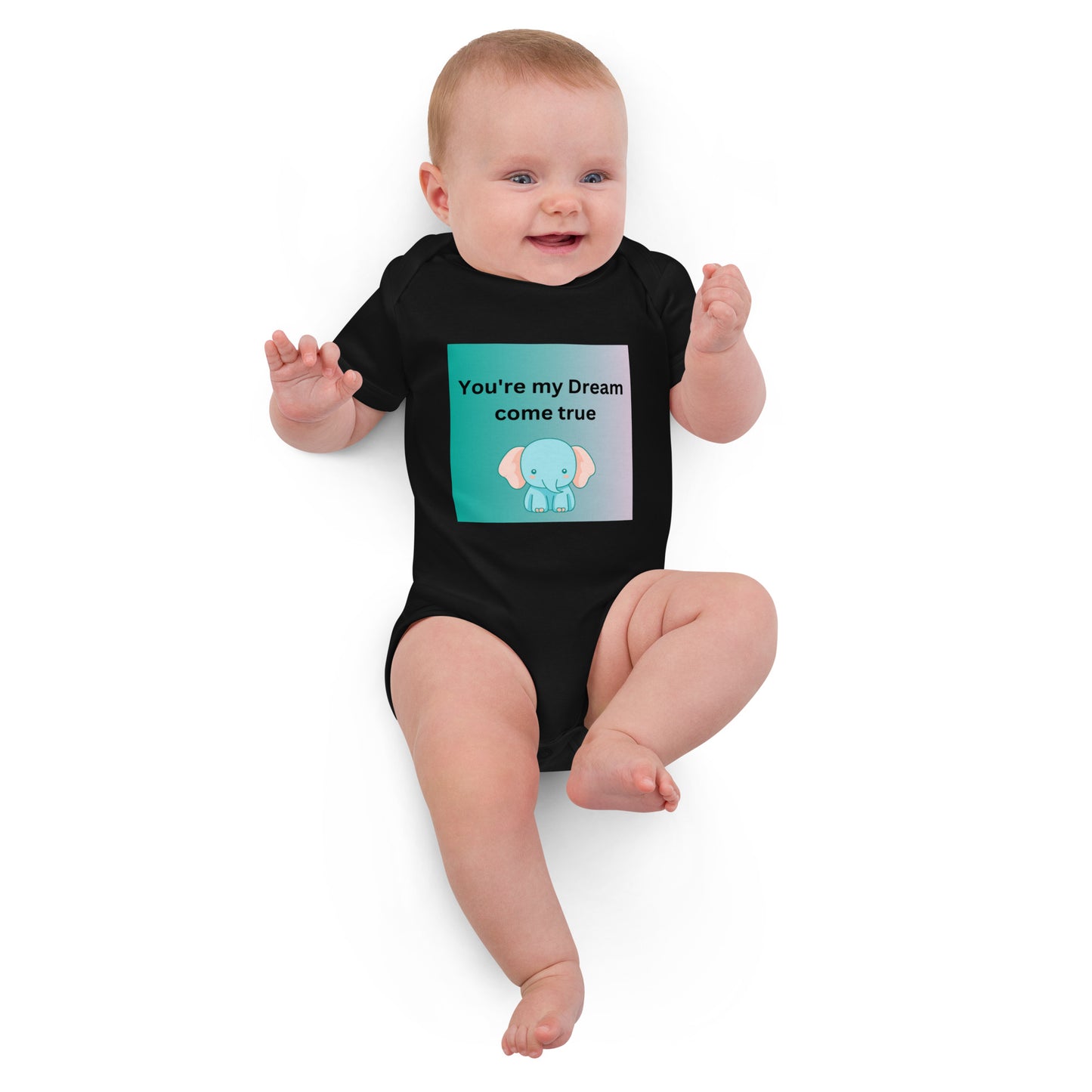 Organic cotton baby bodysuit