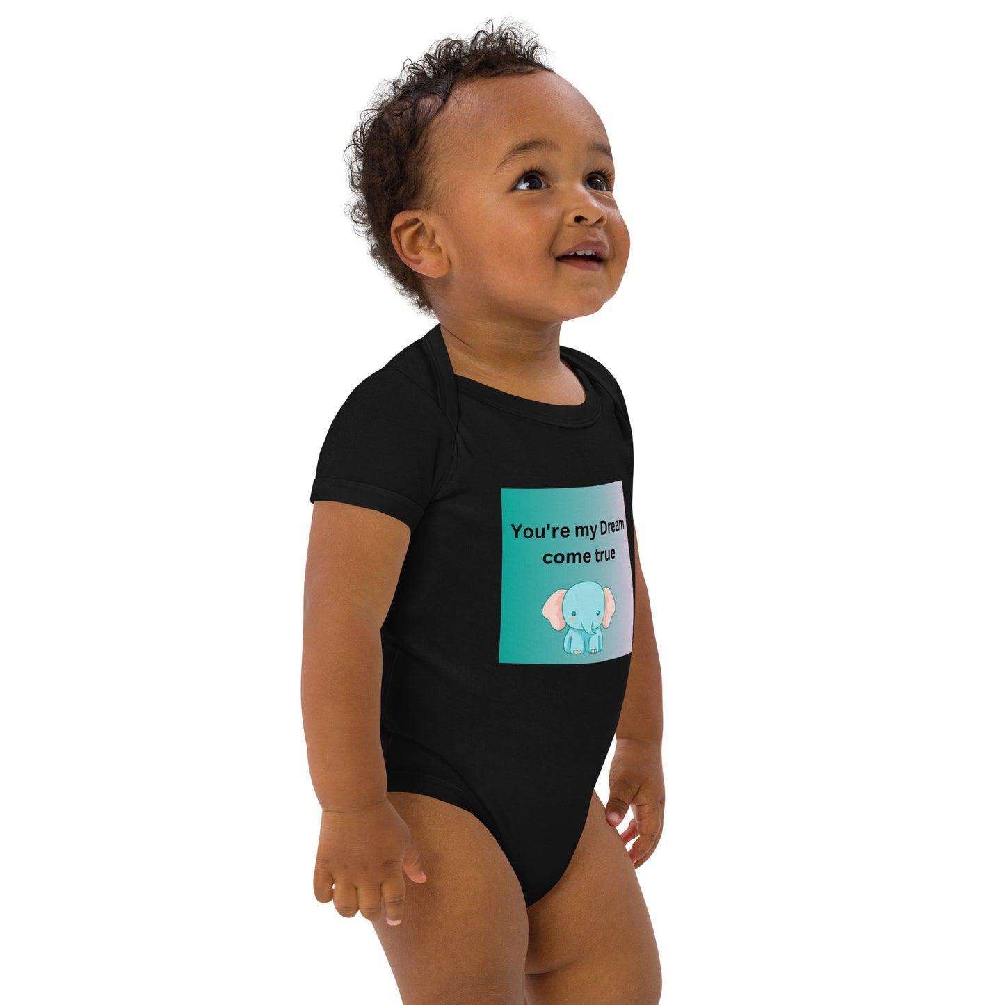 Organic cotton baby bodysuit