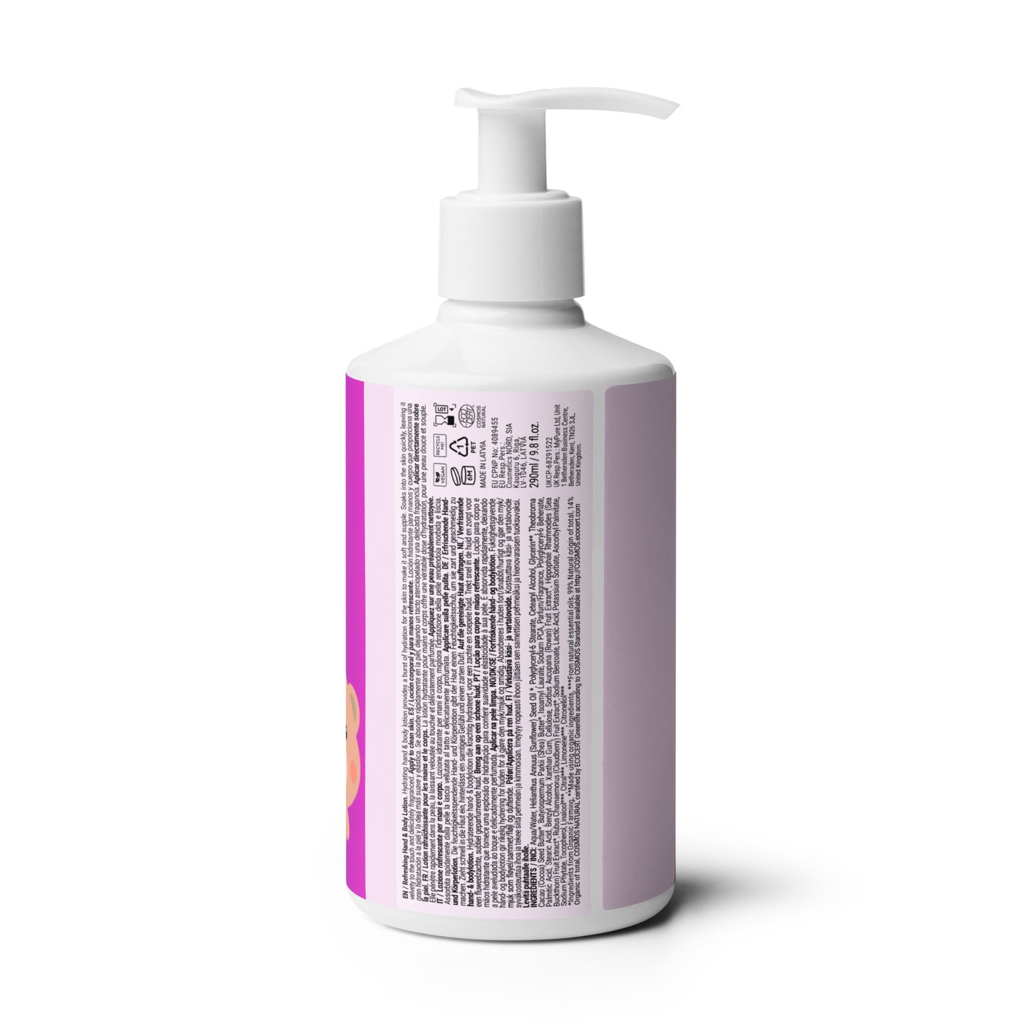 Refreshing hand & body lotion
