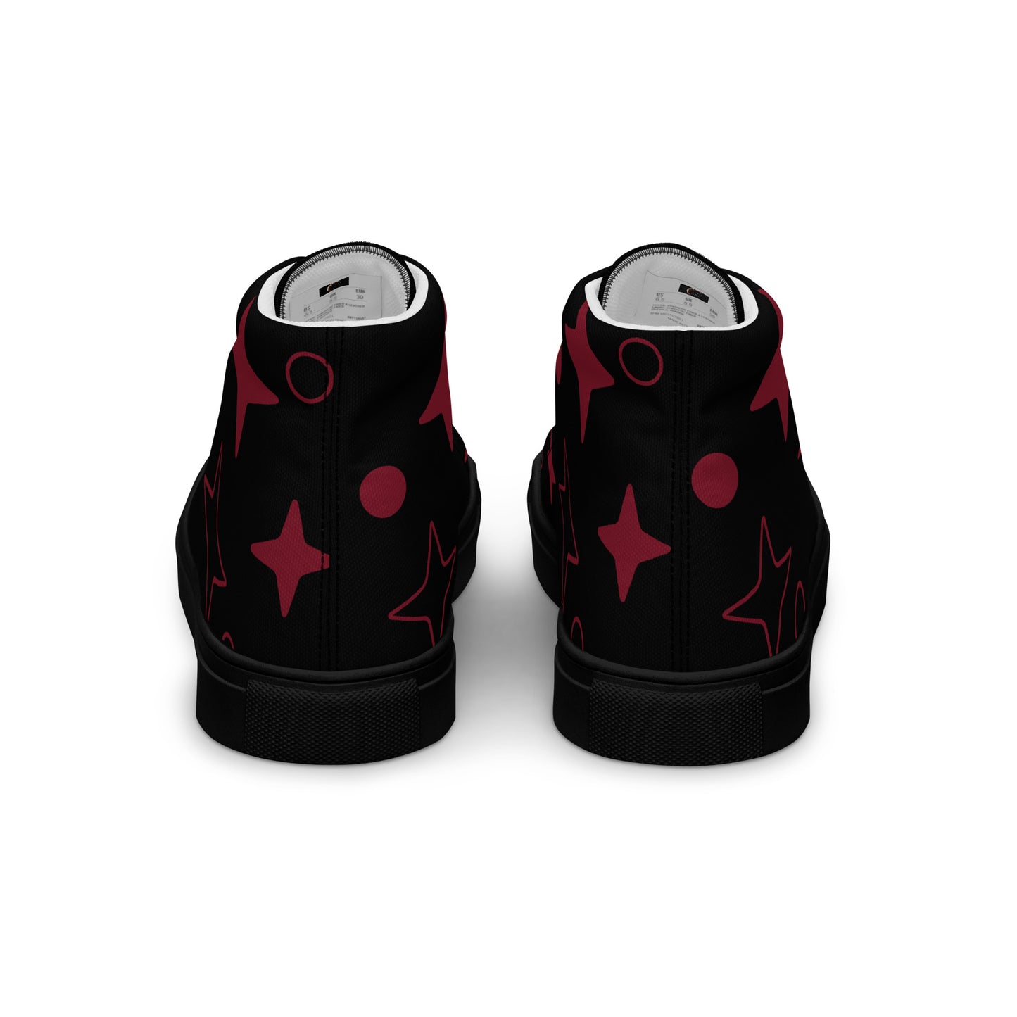 Women’s high top canvas shoes