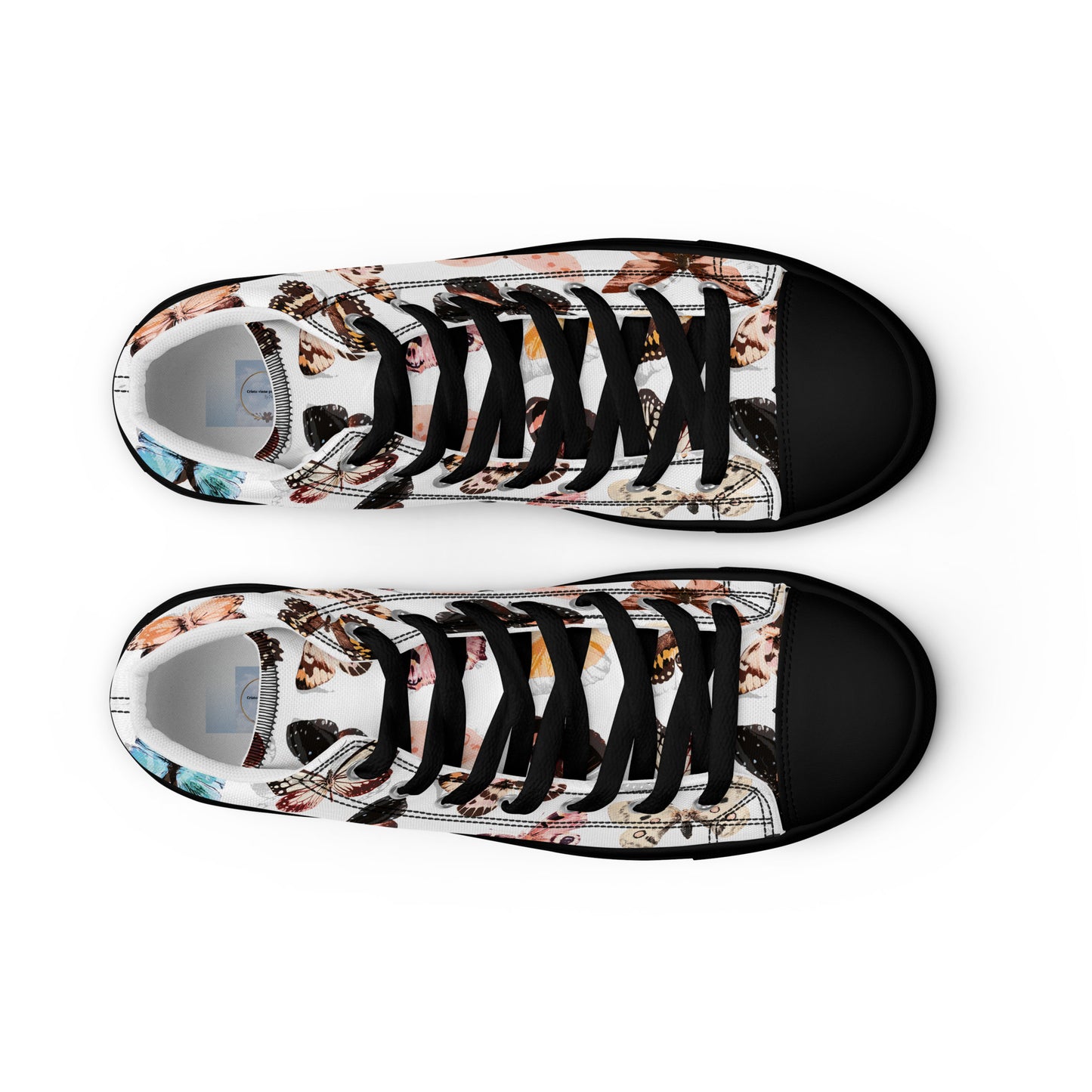Women’s high top canvas shoes
