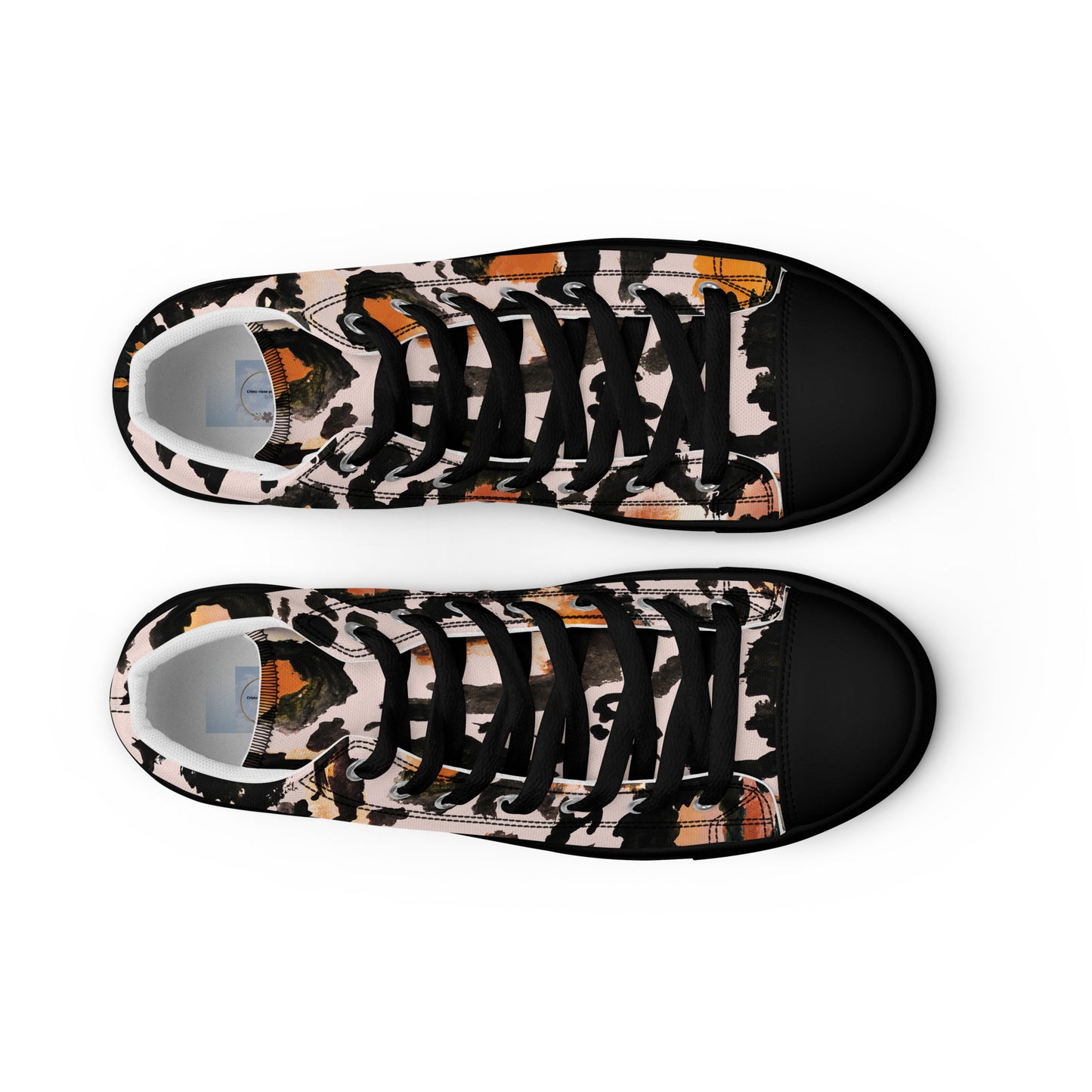 Women’s high top canvas shoes