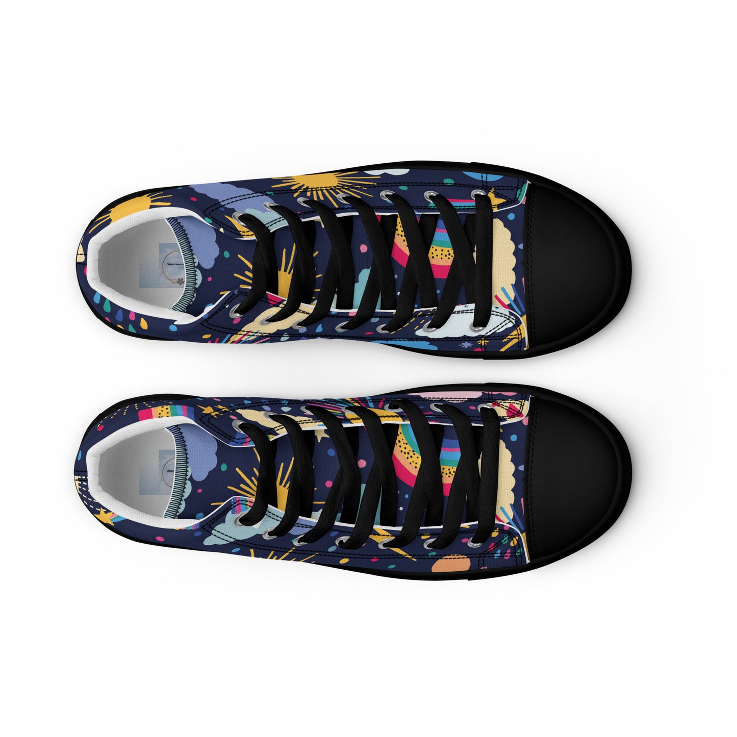 Women’s high top canvas shoes