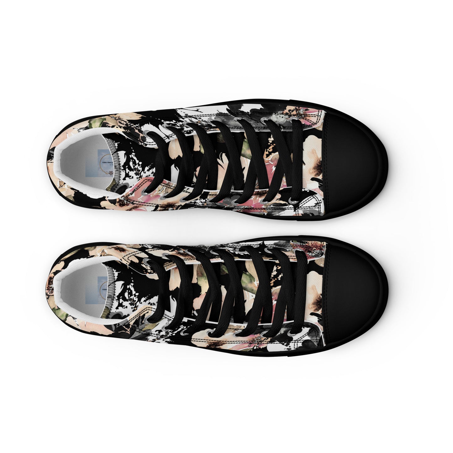 Women’s high top canvas shoes