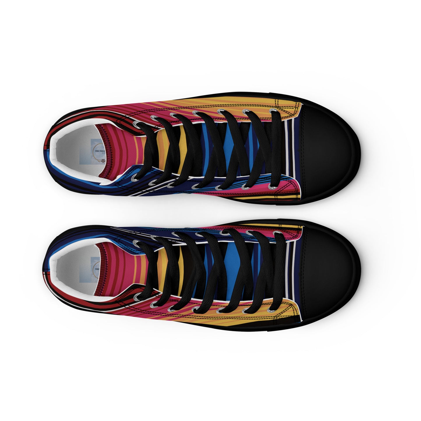 Women’s high top canvas shoes