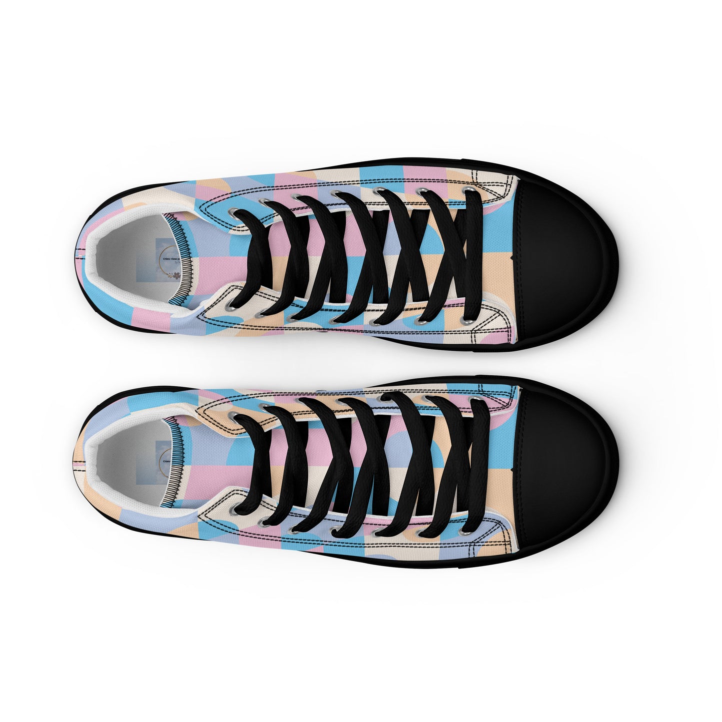 Women’s high top canvas shoes