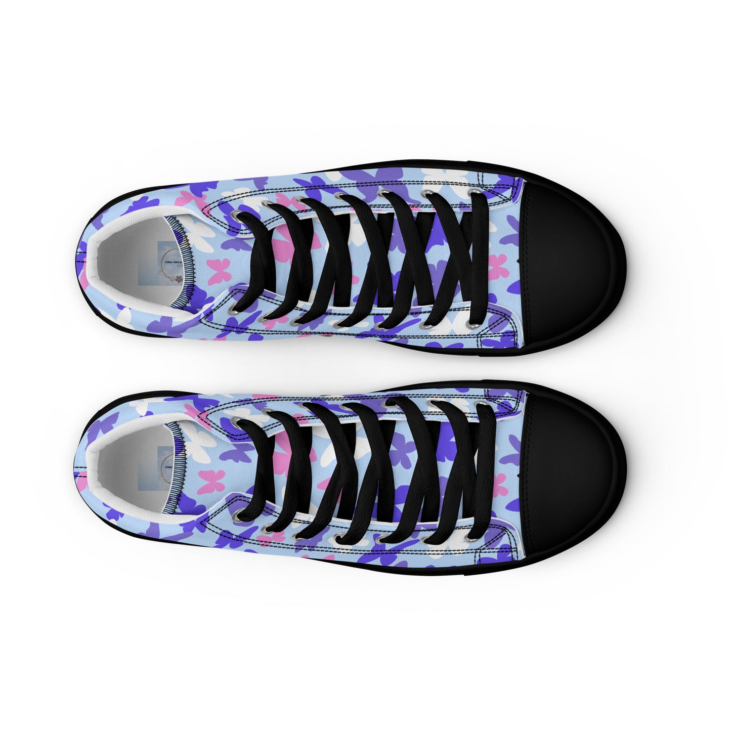 Women’s high top canvas shoes