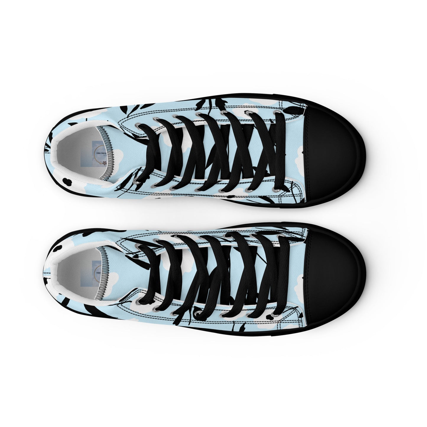 Women’s high top canvas shoes