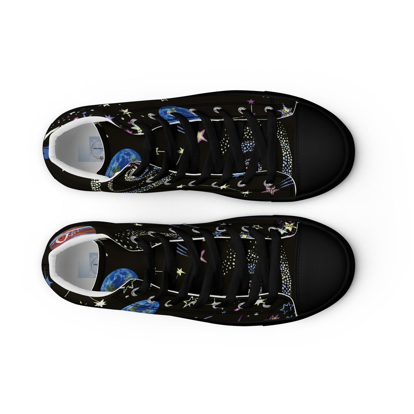 Women’s high top canvas shoes