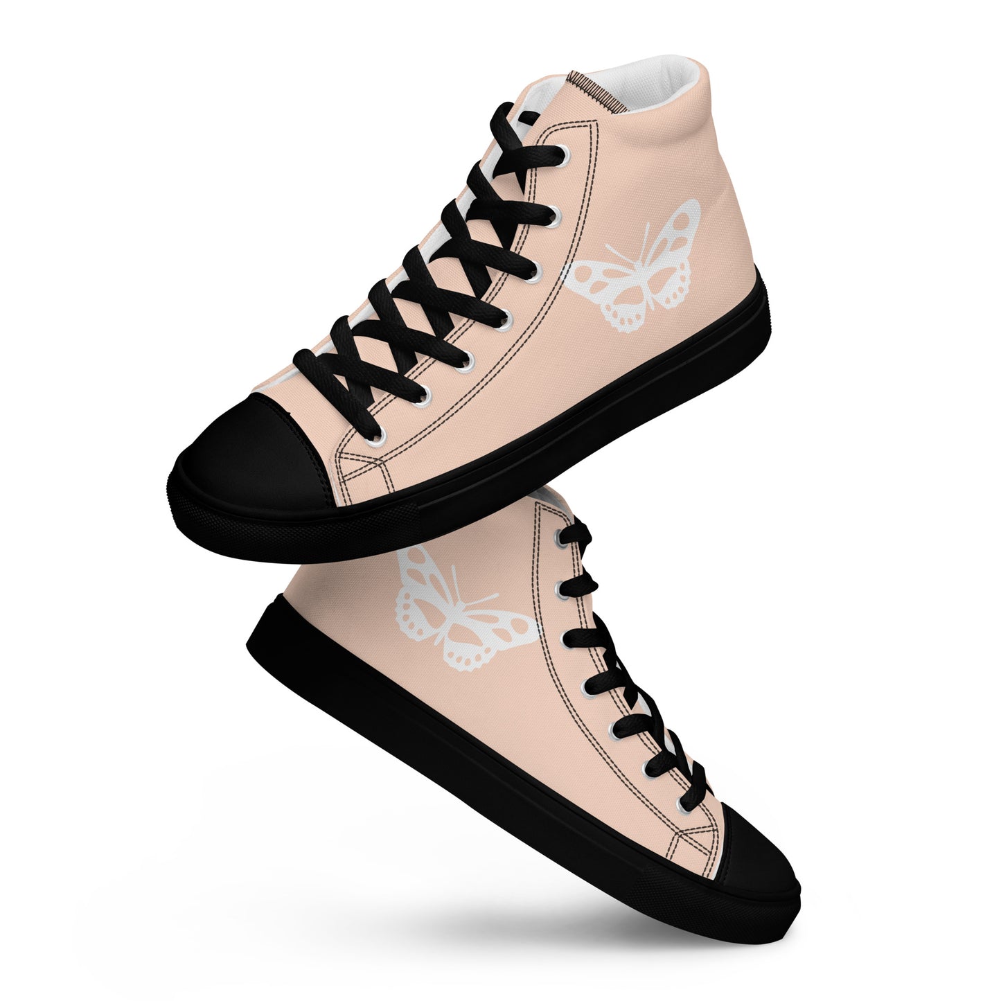 Women’s high top canvas shoes
