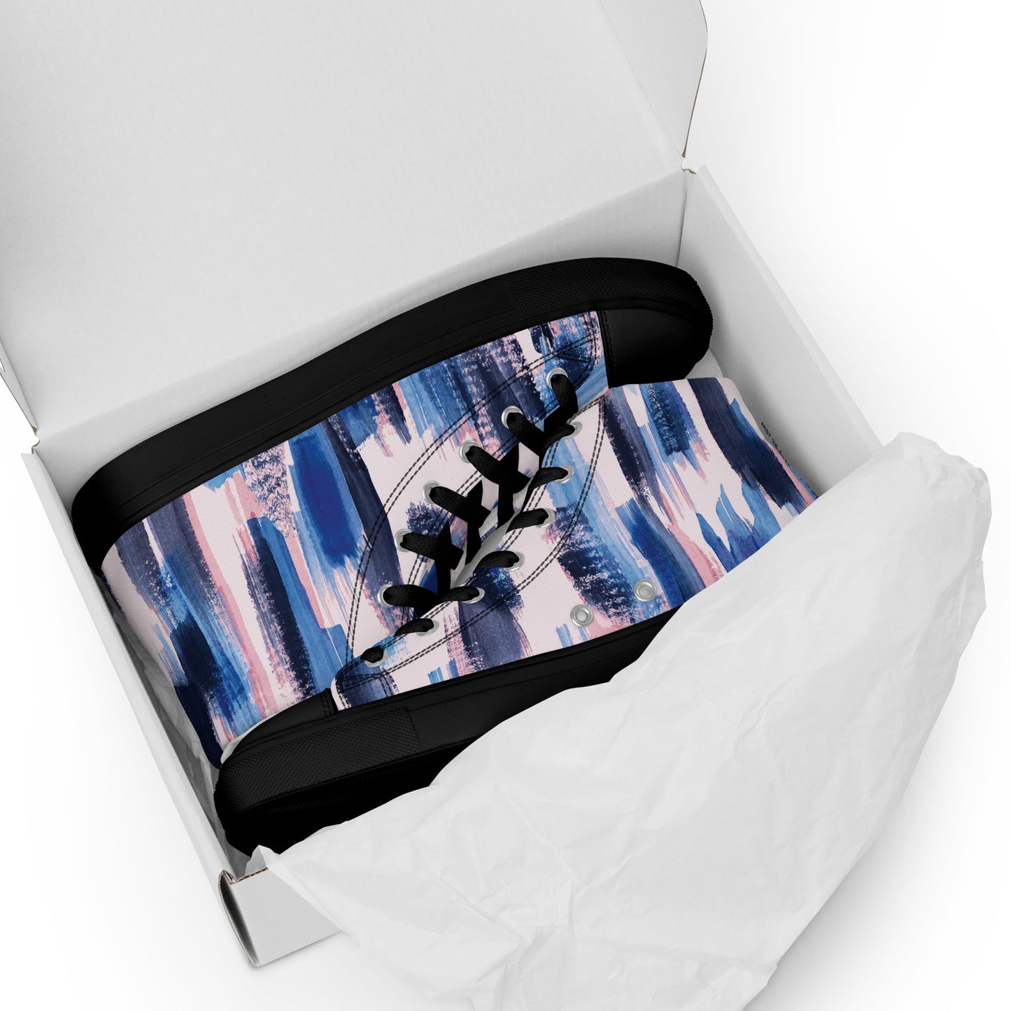Women’s high top canvas shoes
