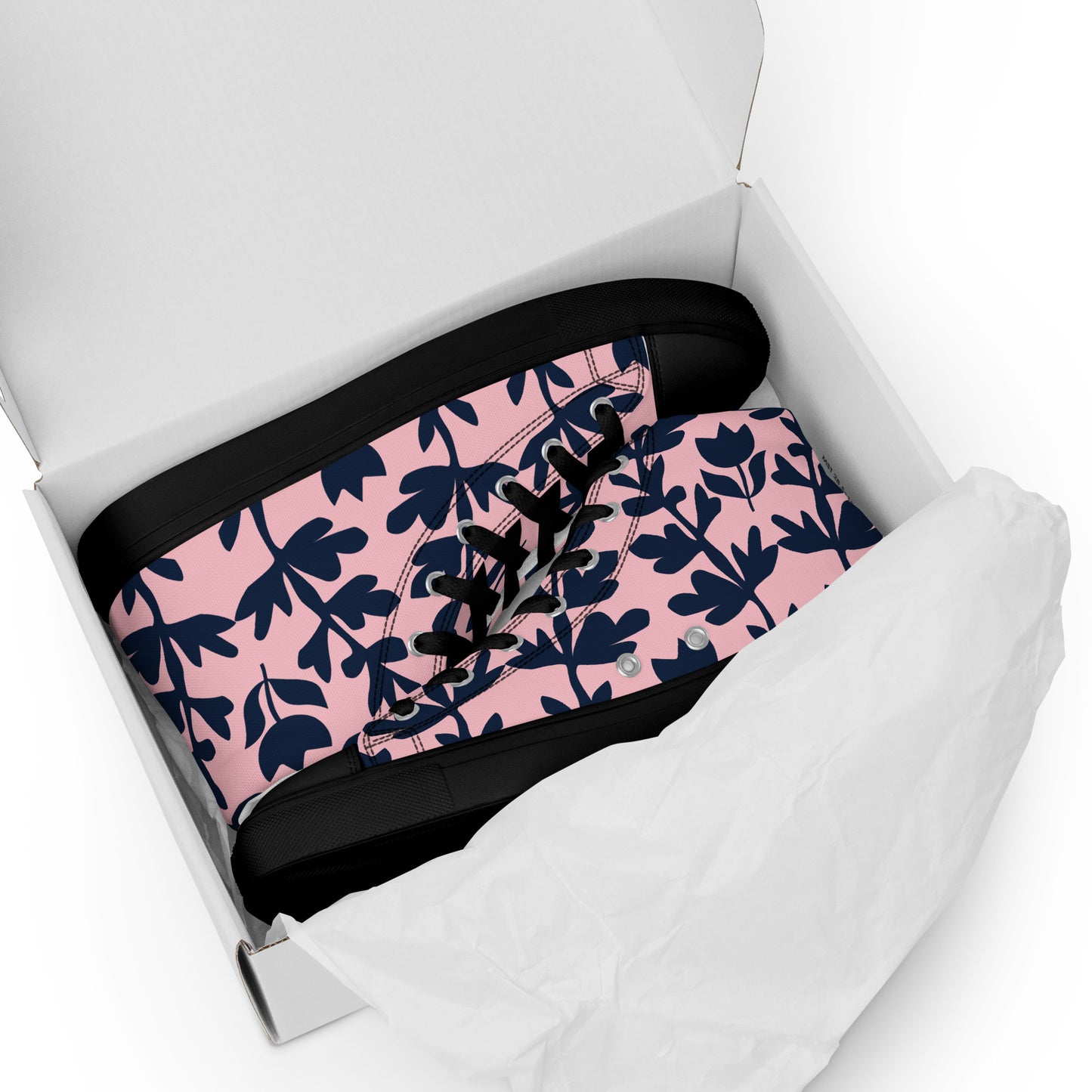 Women’s high top canvas shoes