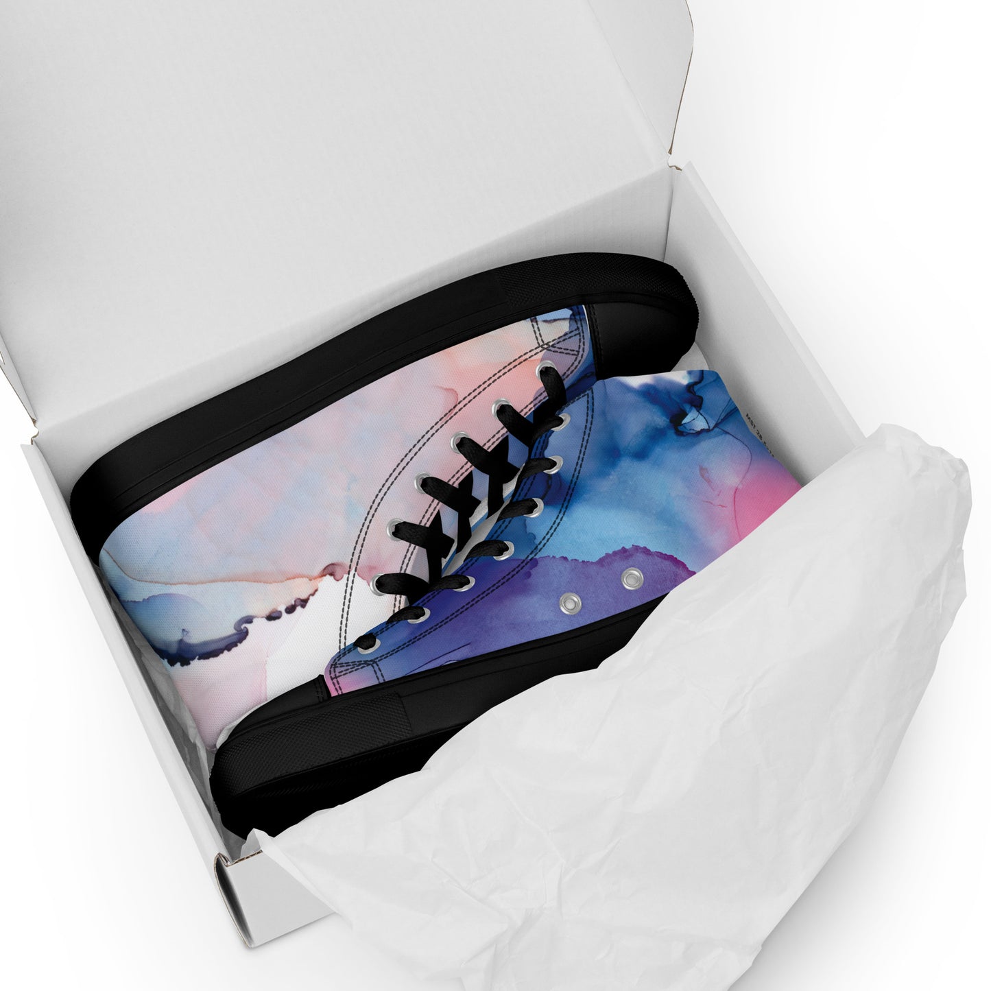 Women’s high top canvas shoes