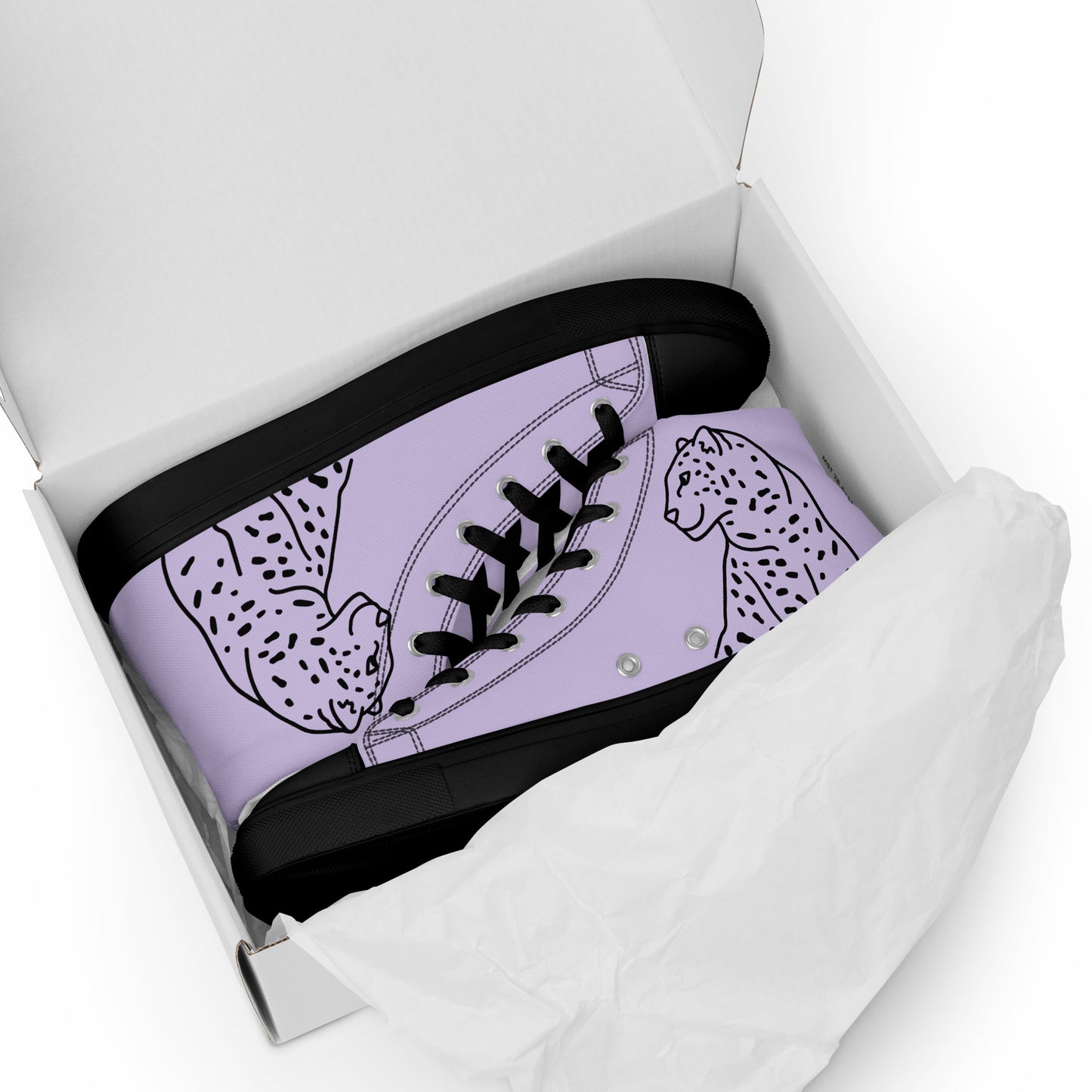 Women’s high top canvas shoes