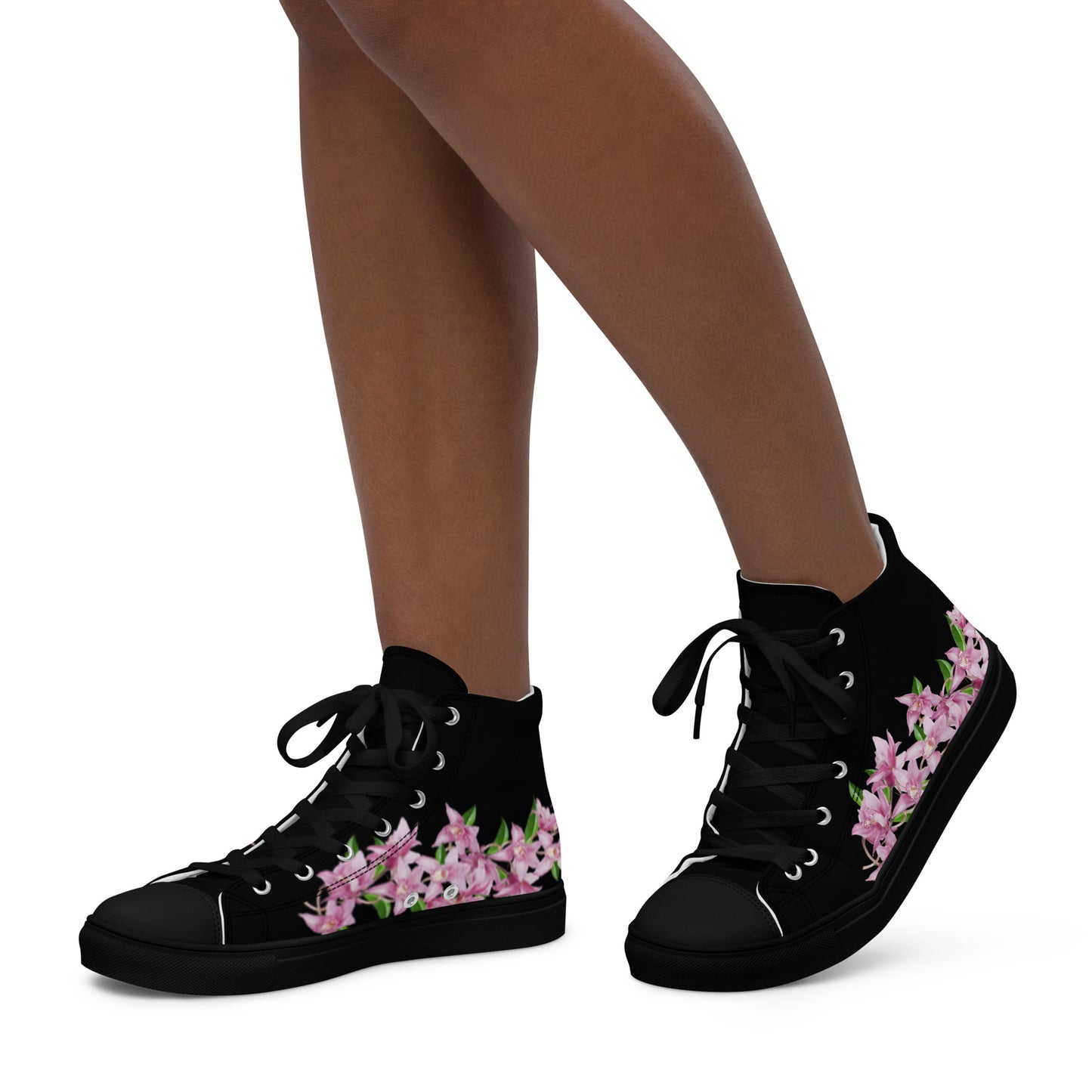 Women’s high top canvas shoes