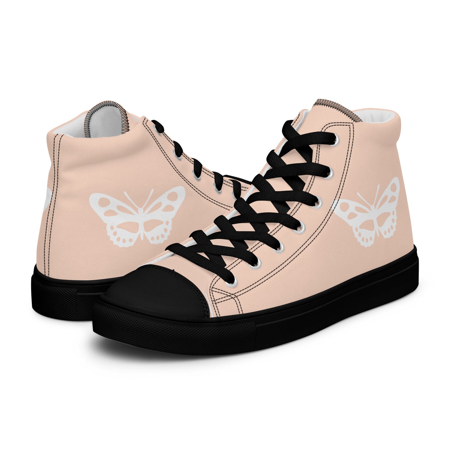 Women’s high top canvas shoes