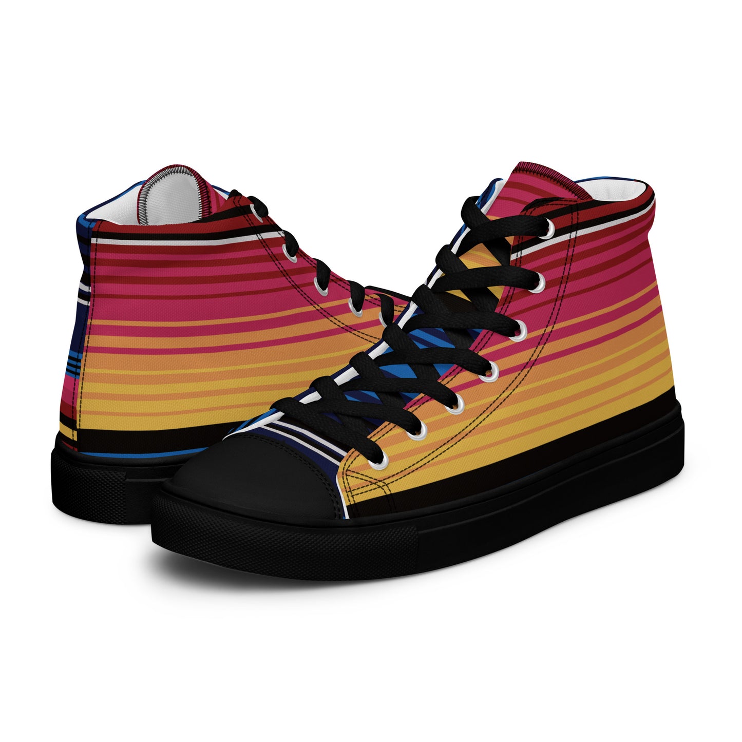 Women’s high top canvas shoes