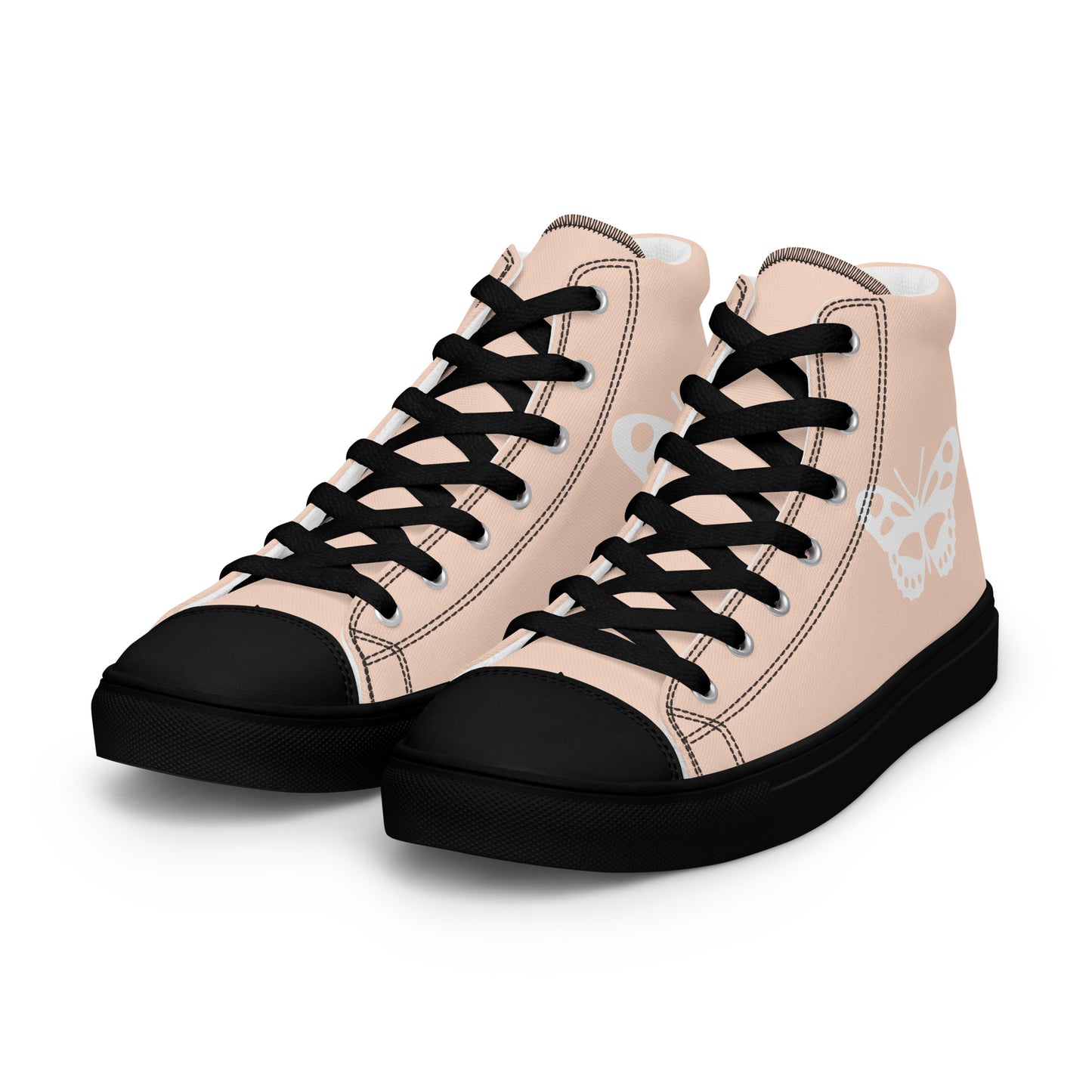 Women’s high top canvas shoes
