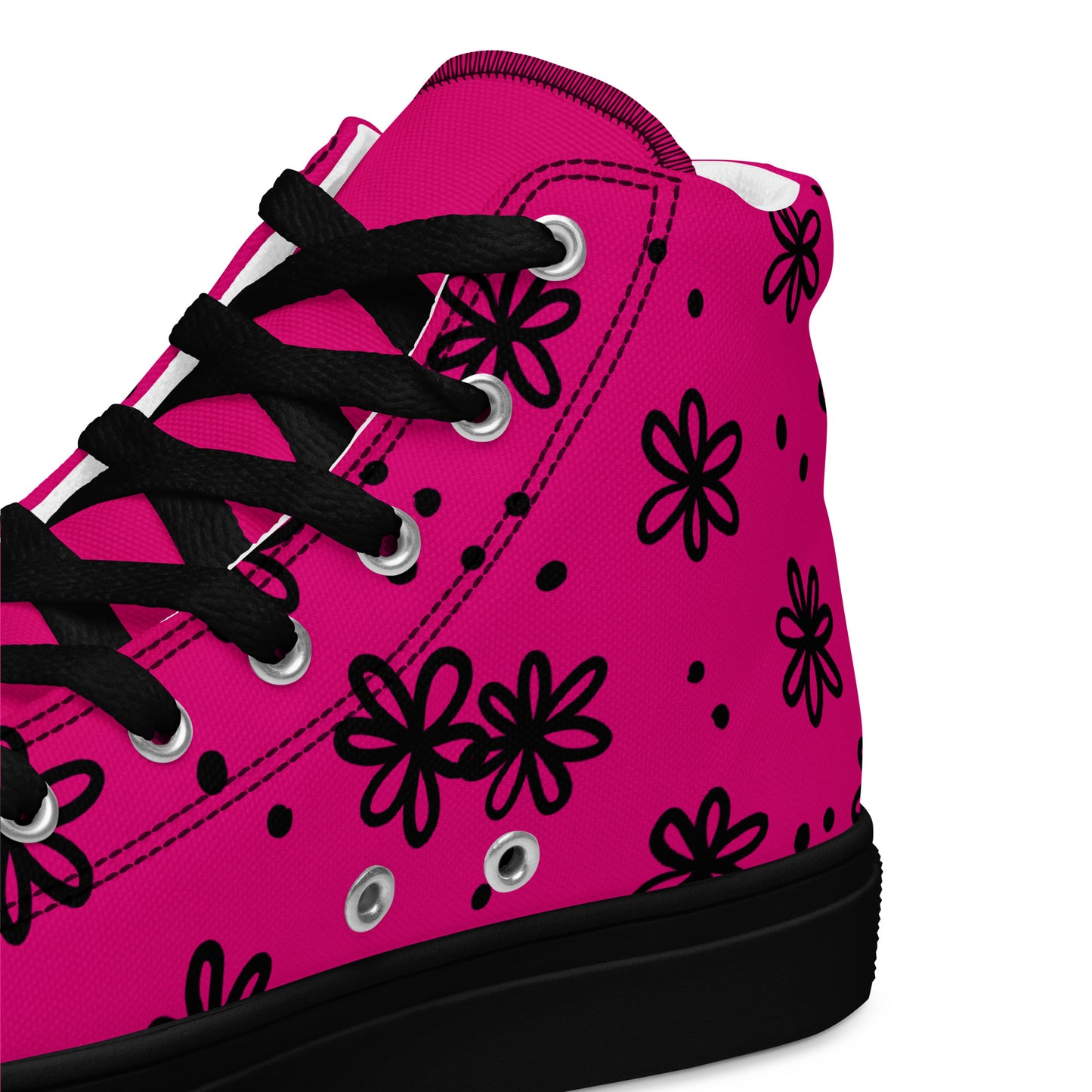 Women’s high top canvas shoes