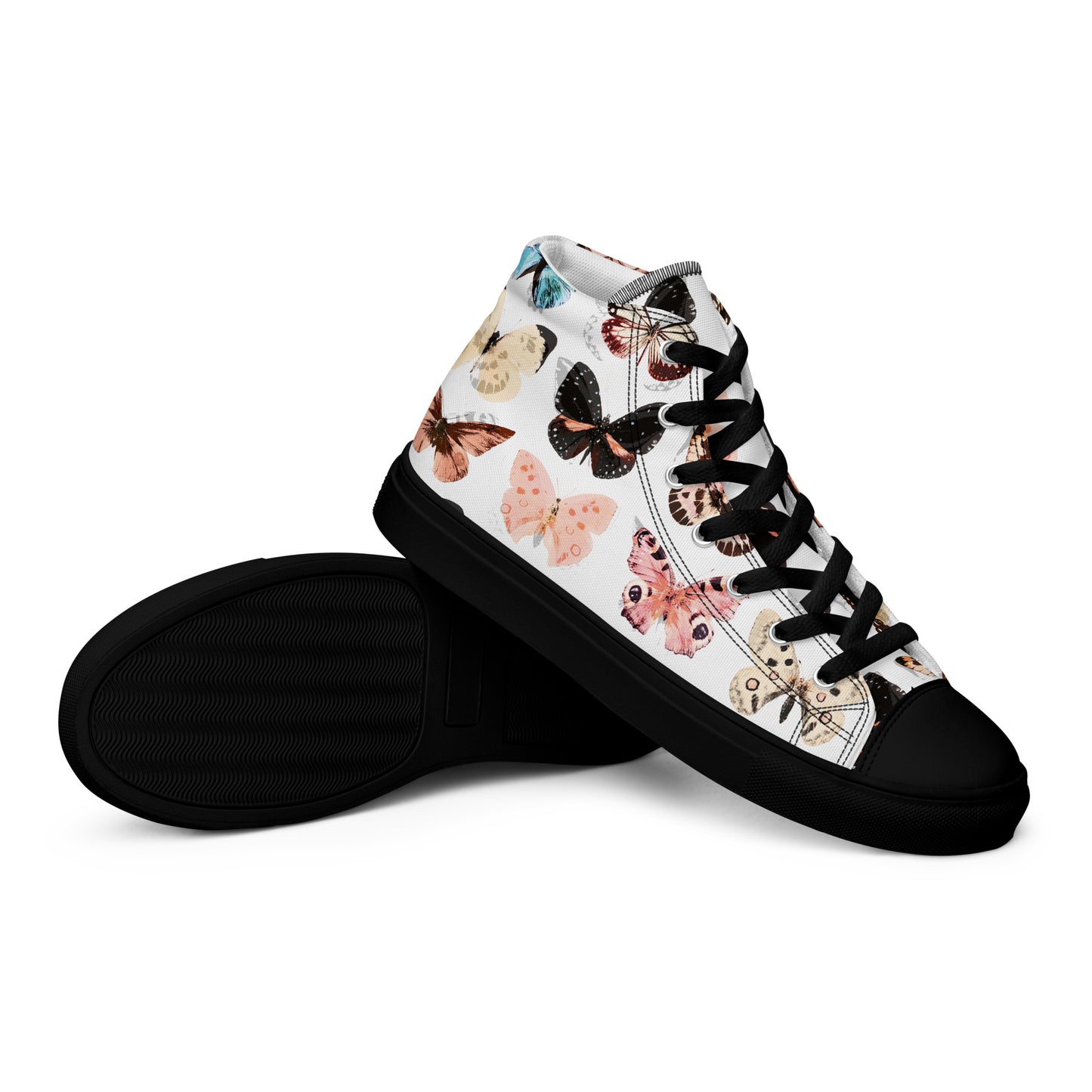 Women’s high top canvas shoes