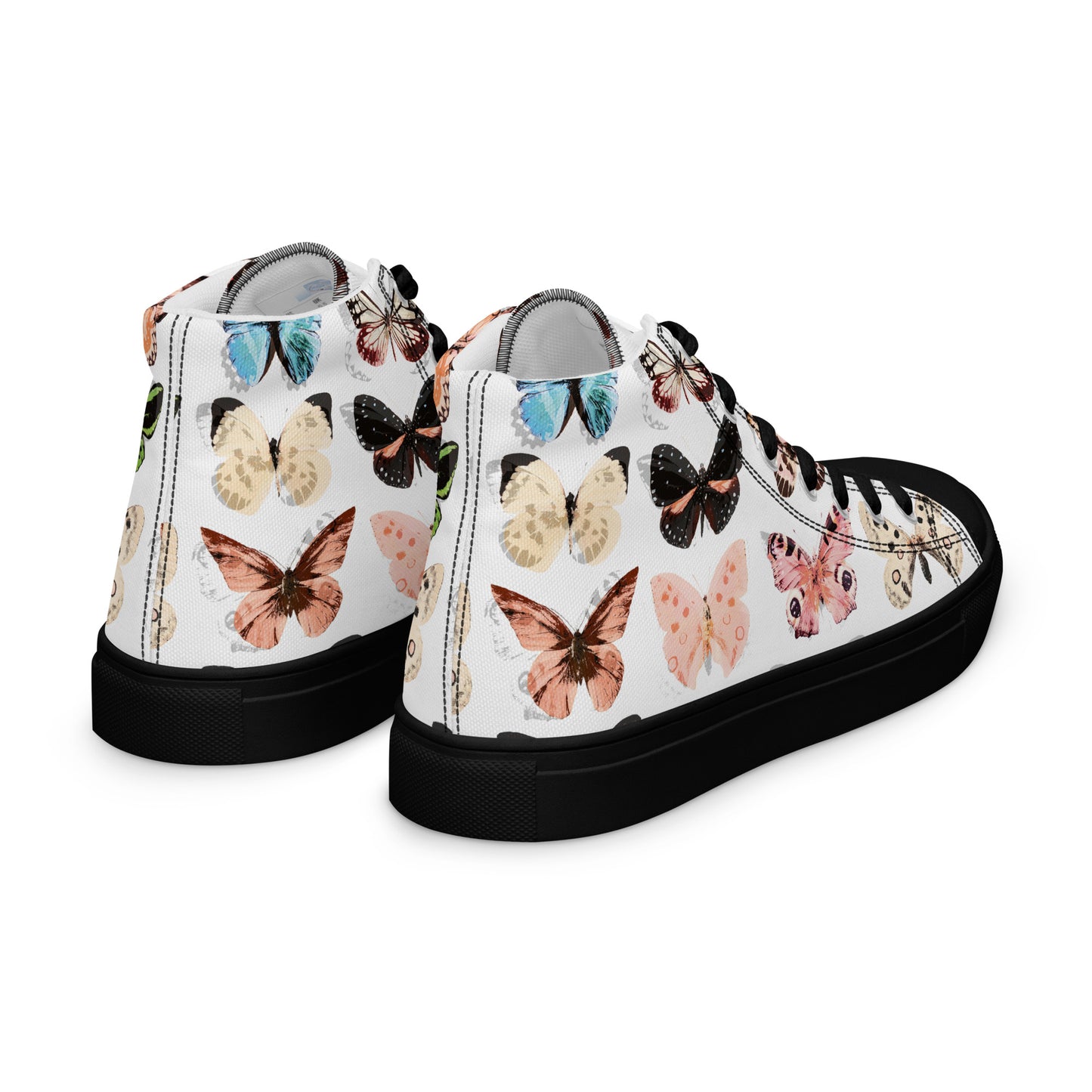 Women’s high top canvas shoes