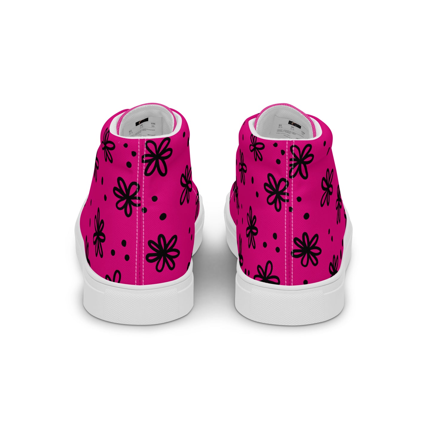 Women’s high top canvas shoes