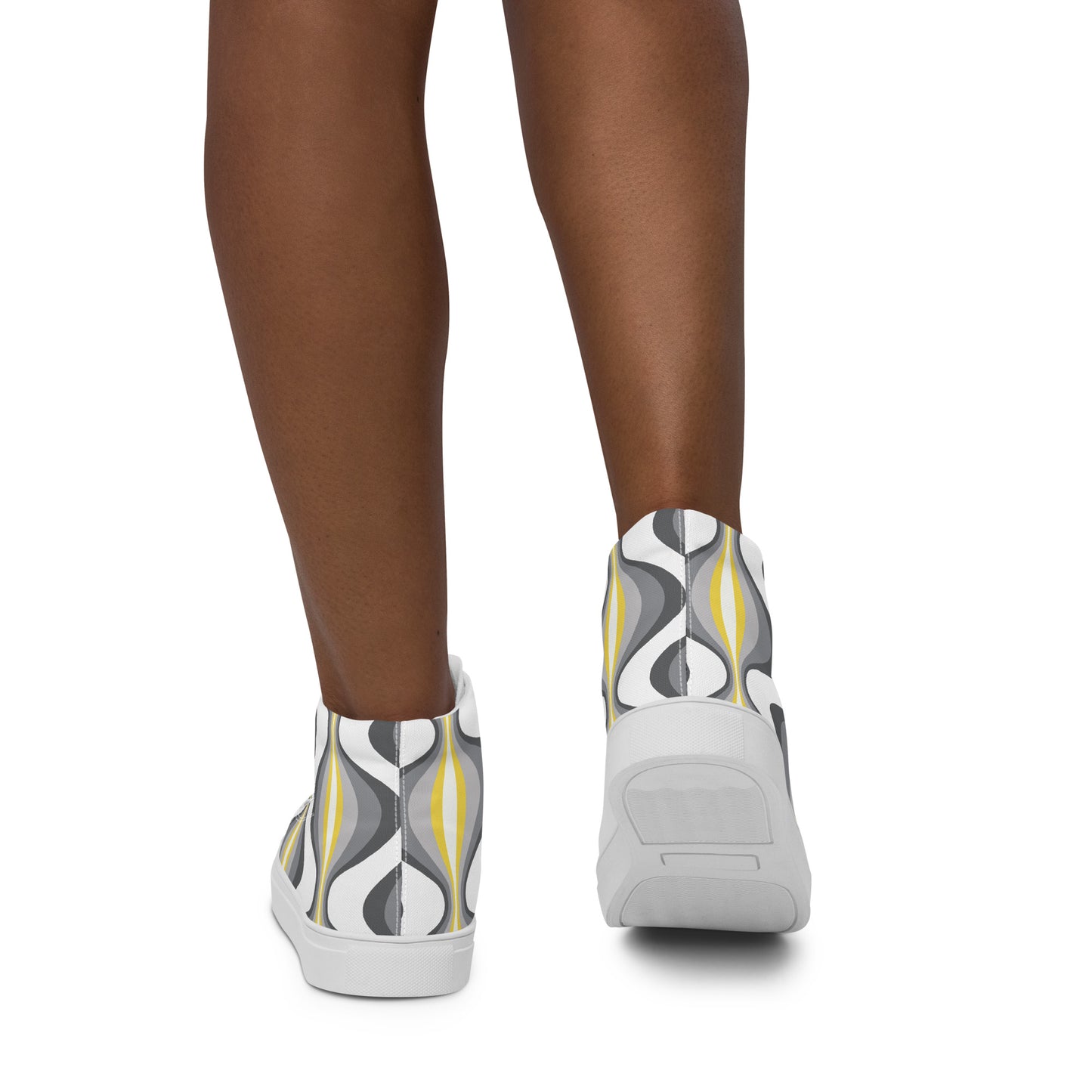 Women’s high top canvas shoes