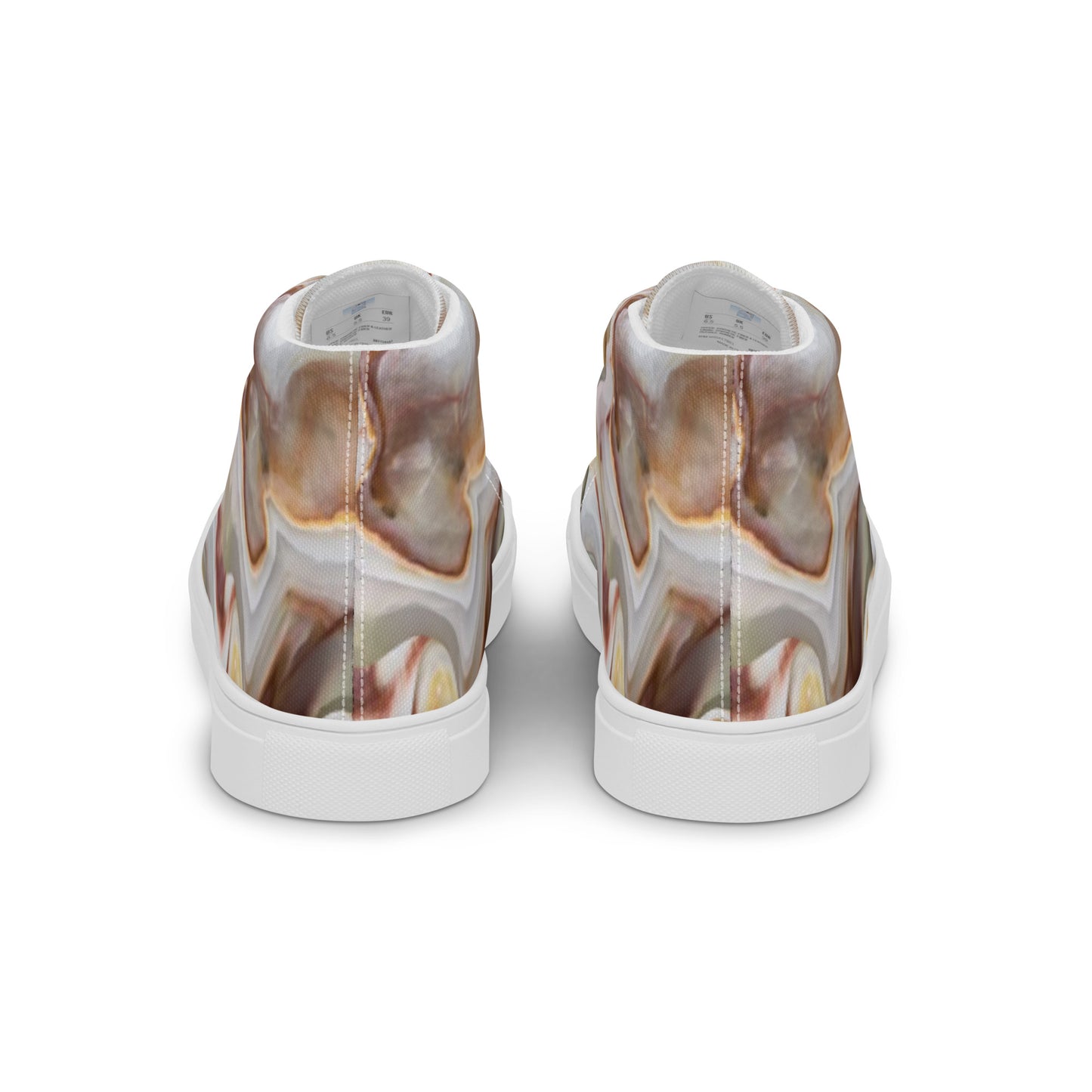Women’s high top canvas shoes