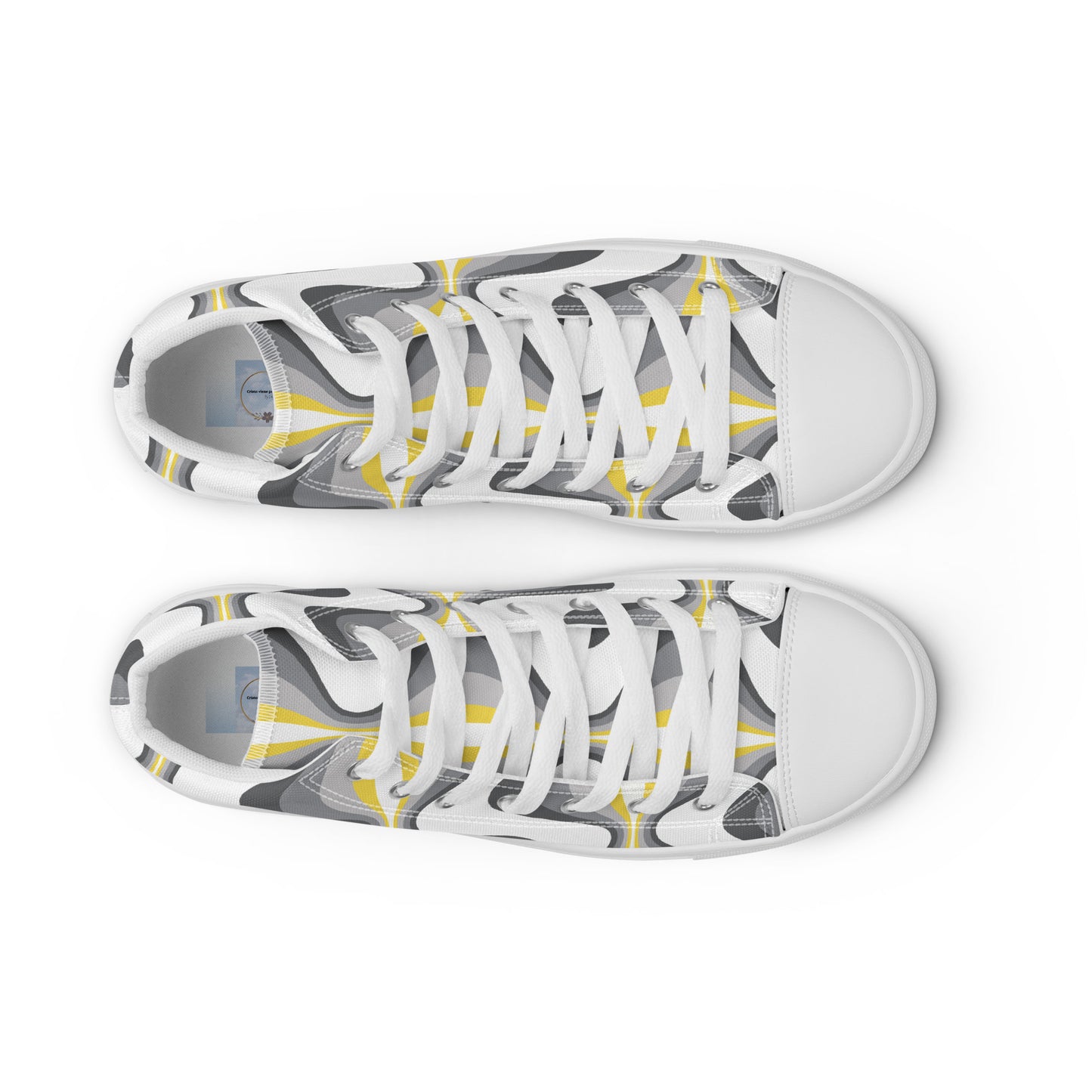 Women’s high top canvas shoes