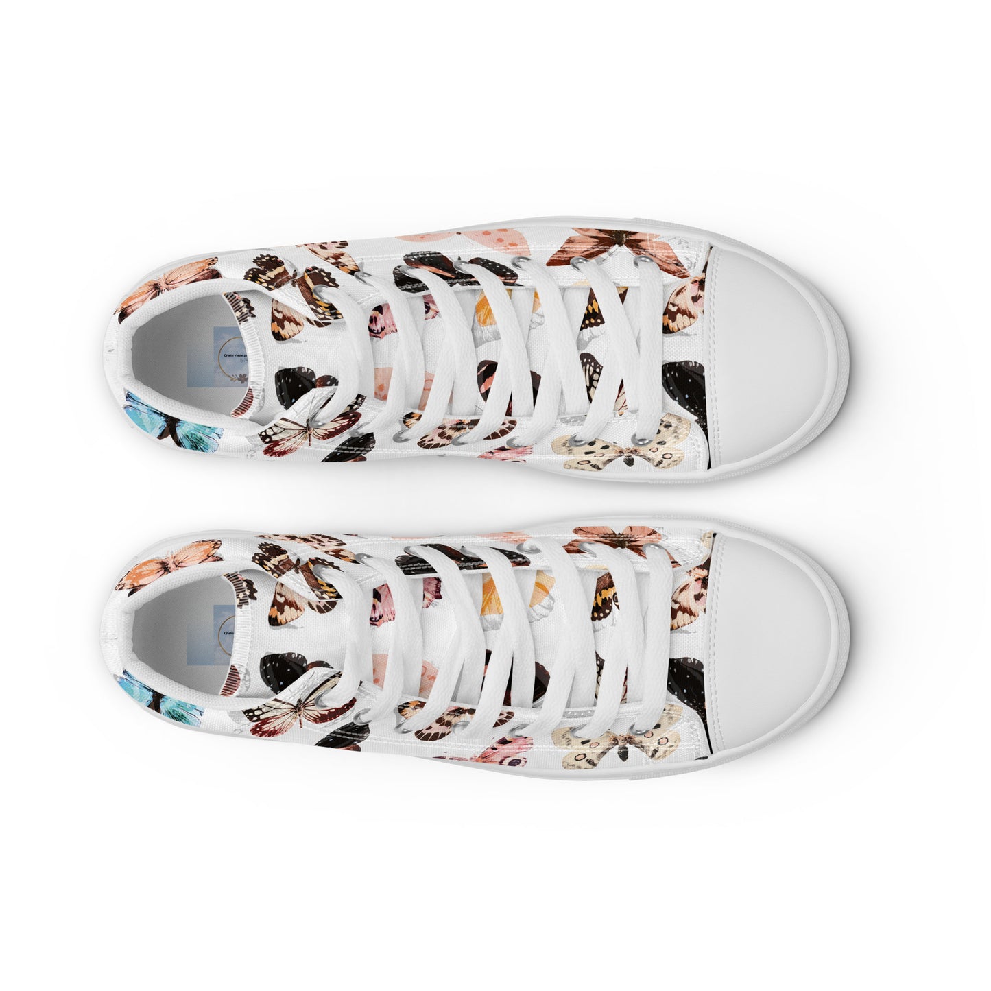 Women’s high top canvas shoes