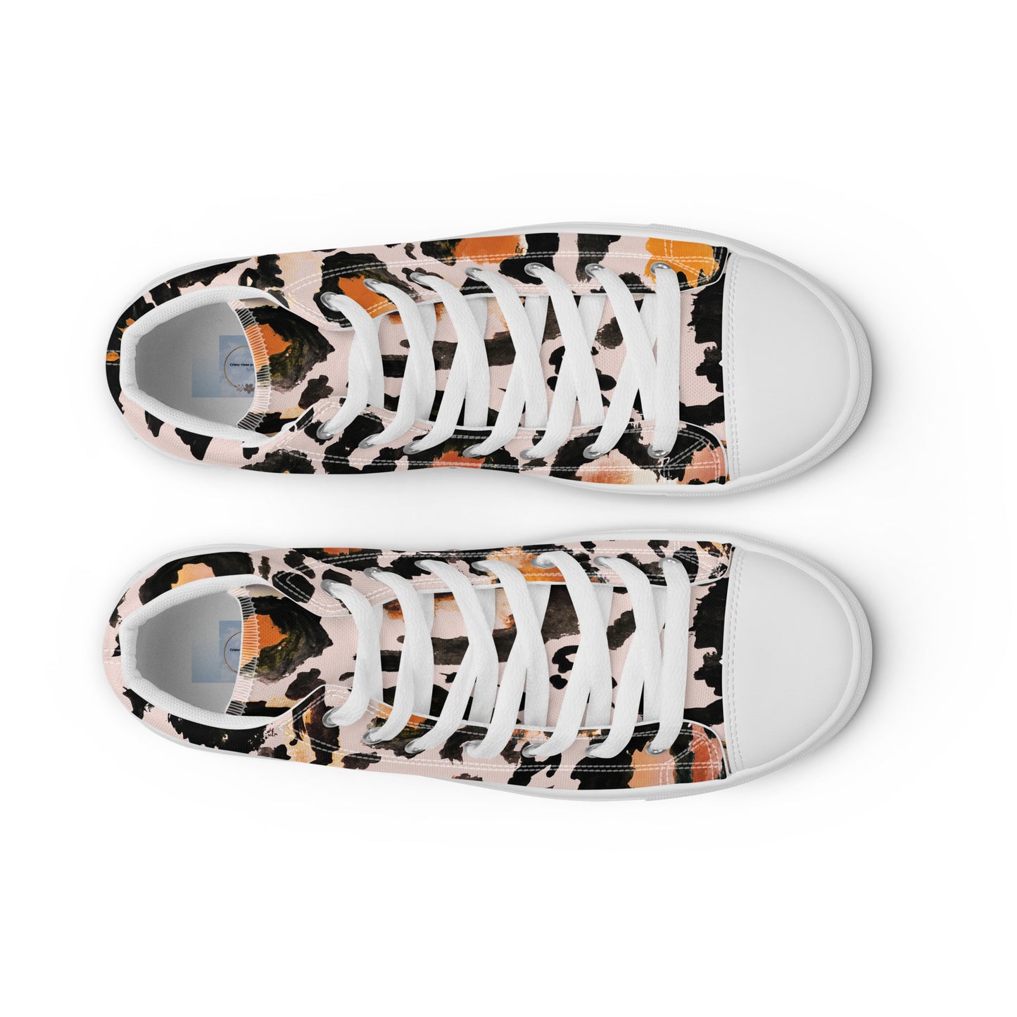 Women’s high top canvas shoes
