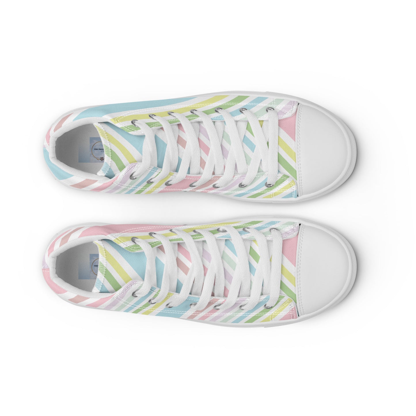 Women’s high top canvas shoes