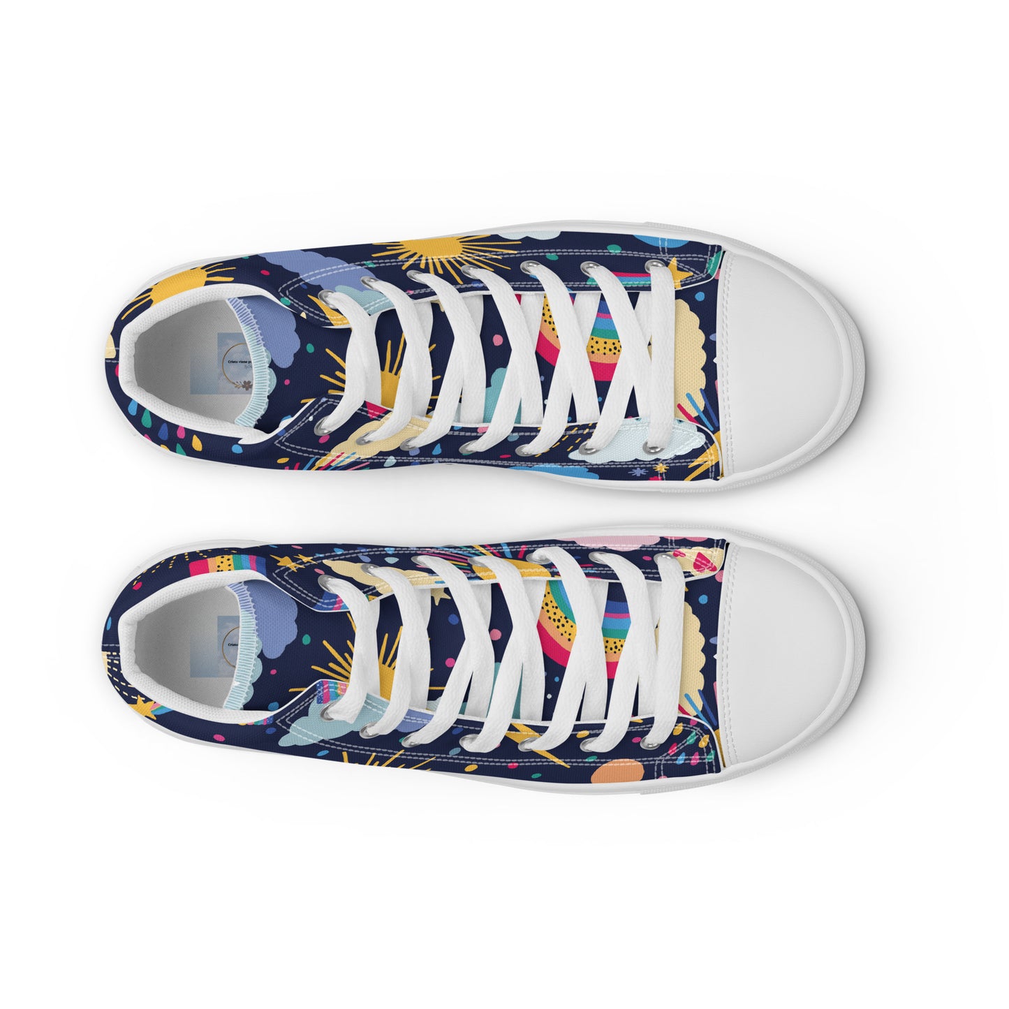 Women’s high top canvas shoes