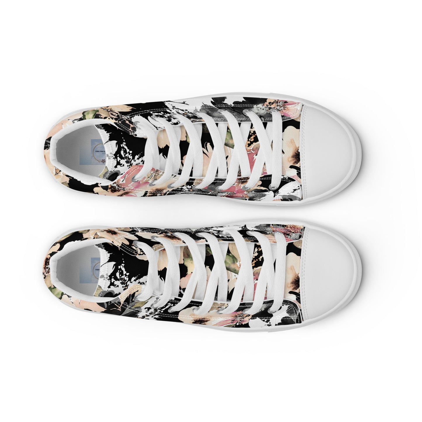 Women’s high top canvas shoes