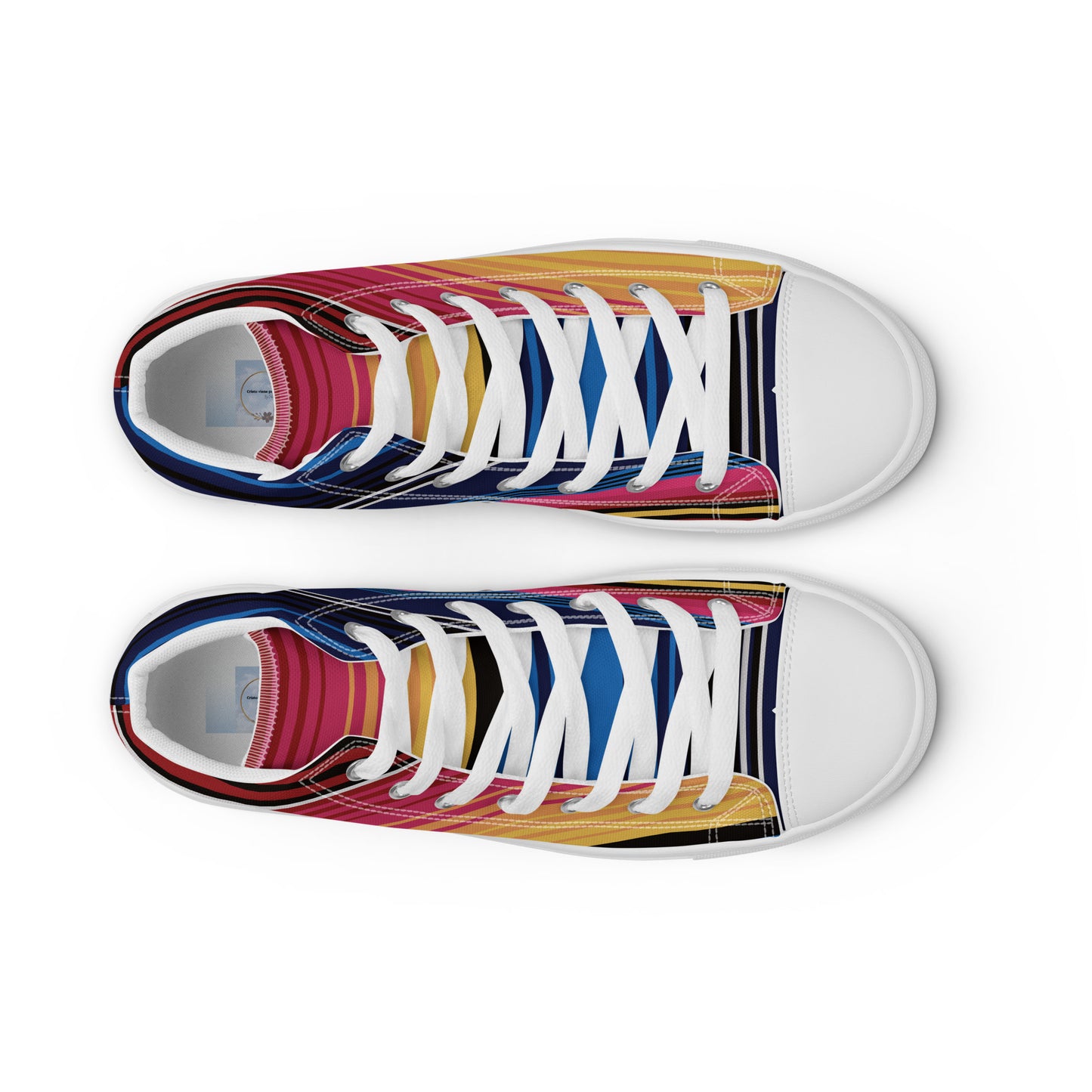 Women’s high top canvas shoes